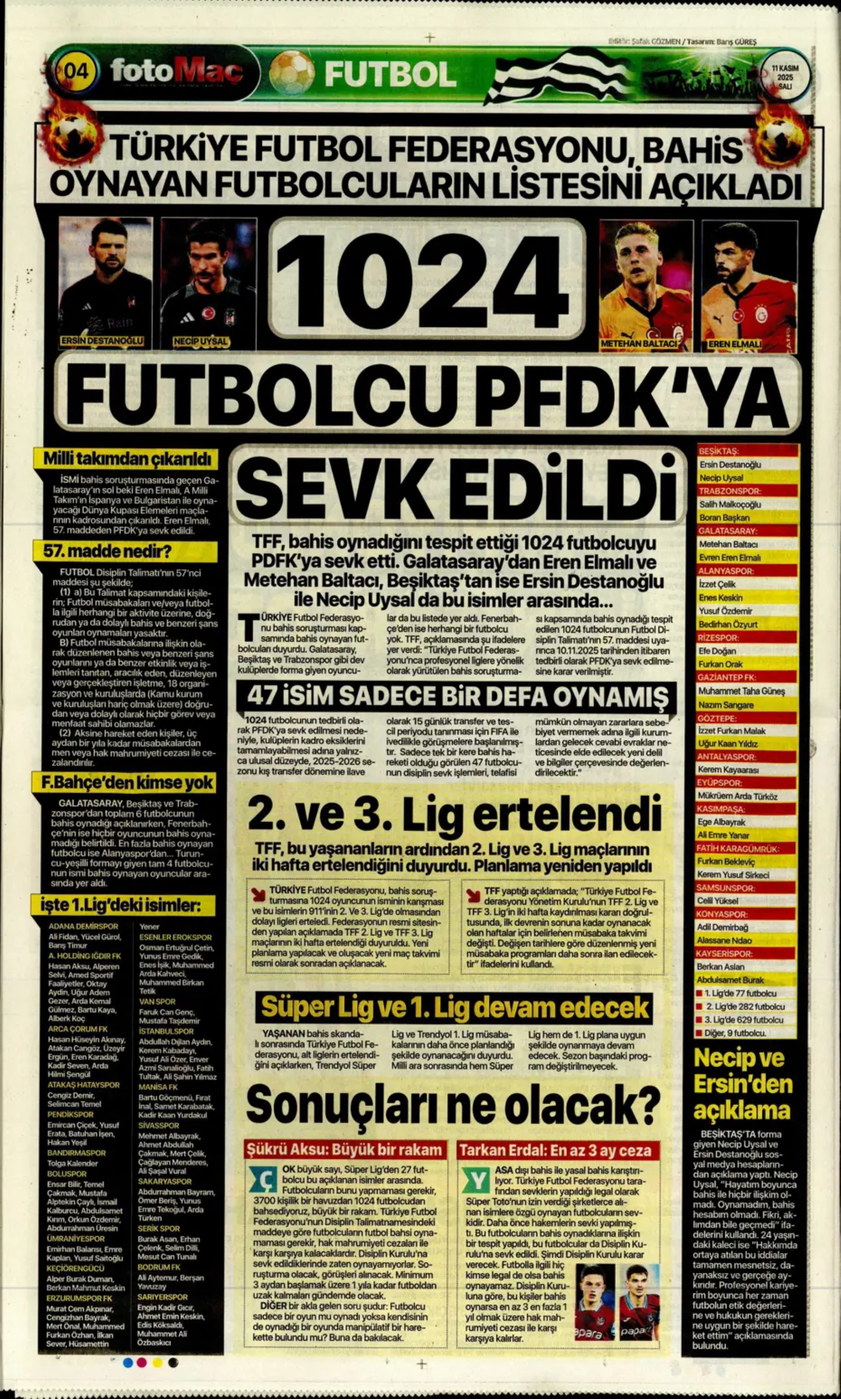 Sporda günün manşetleri... Futbola ikinci bomba düştü! Galatasaray'da Lookman harekatı