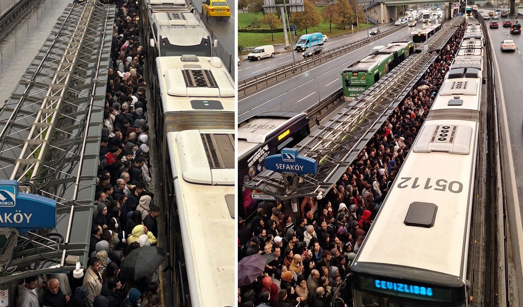 Son Dakika: İstanbul'da metrobüs hattı durdu! İETT'den ilk açıklama