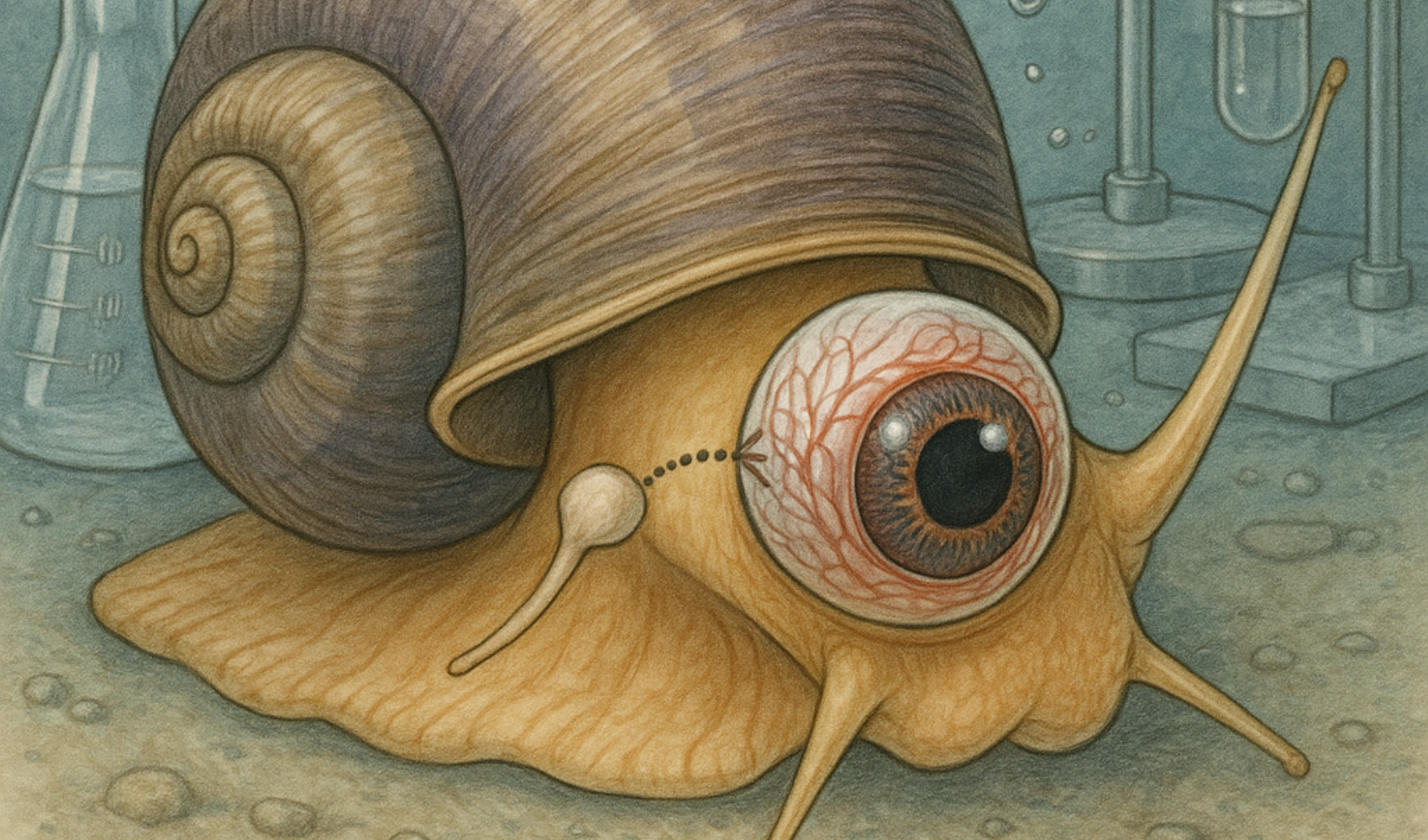 Elma salyangozlarının gözlerini yenileme yeteneği bilim insanlarını şaşırttı