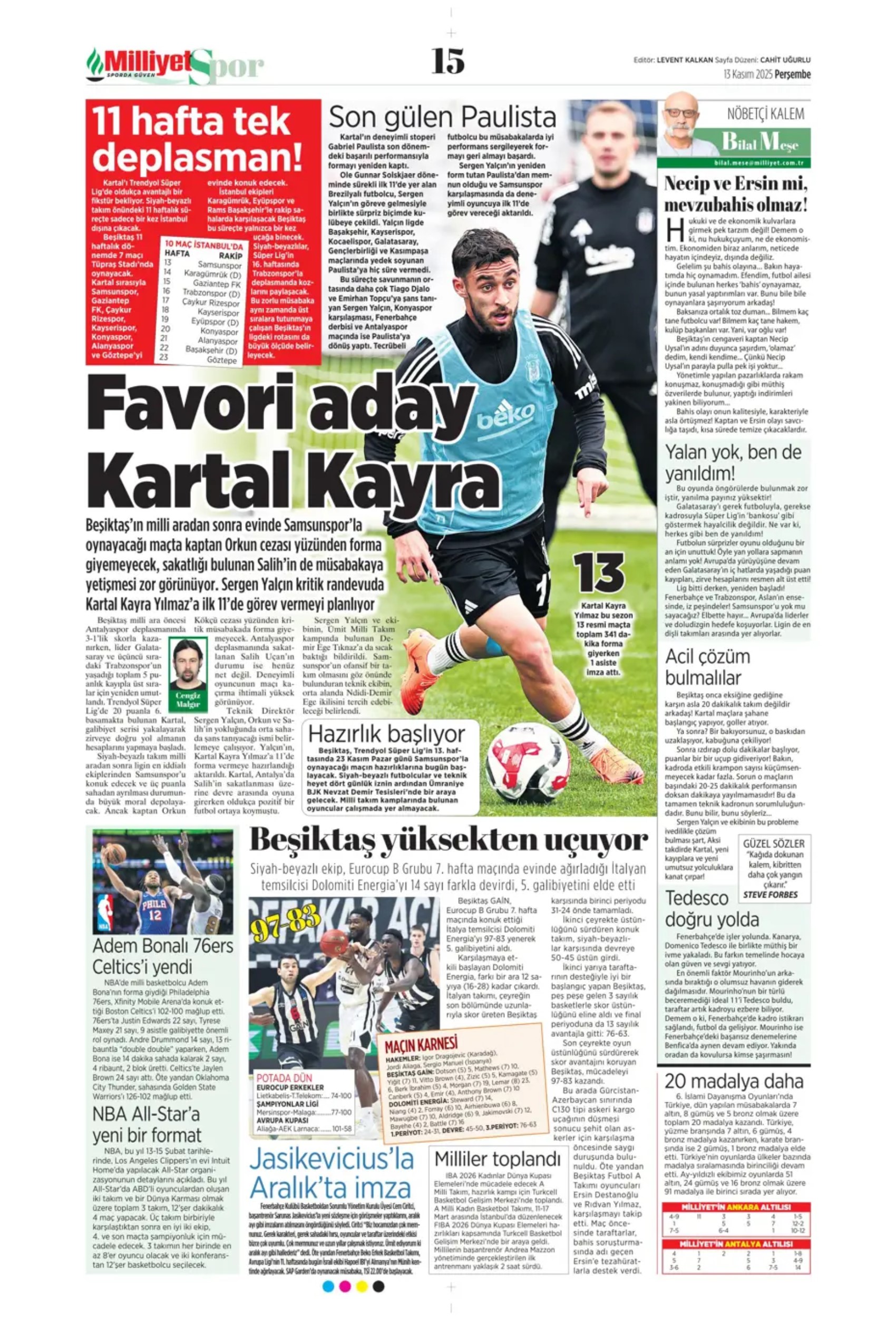 Sporda günün manşetleri... Transferde sıcak saatler: Galatasaray iki yıldız ismi gündemine aldı!