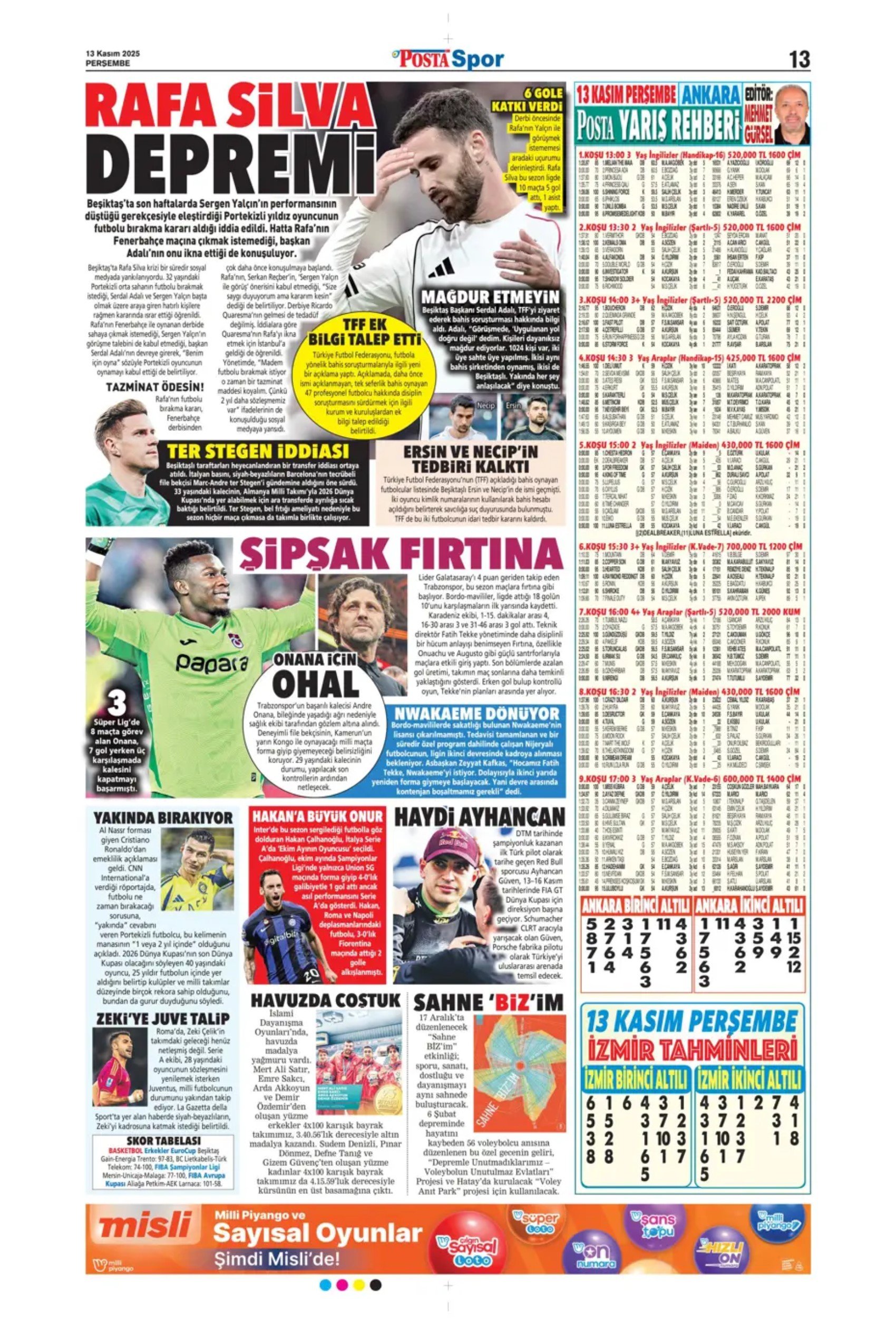 Sporda günün manşetleri... Transferde sıcak saatler: Galatasaray iki yıldız ismi gündemine aldı!