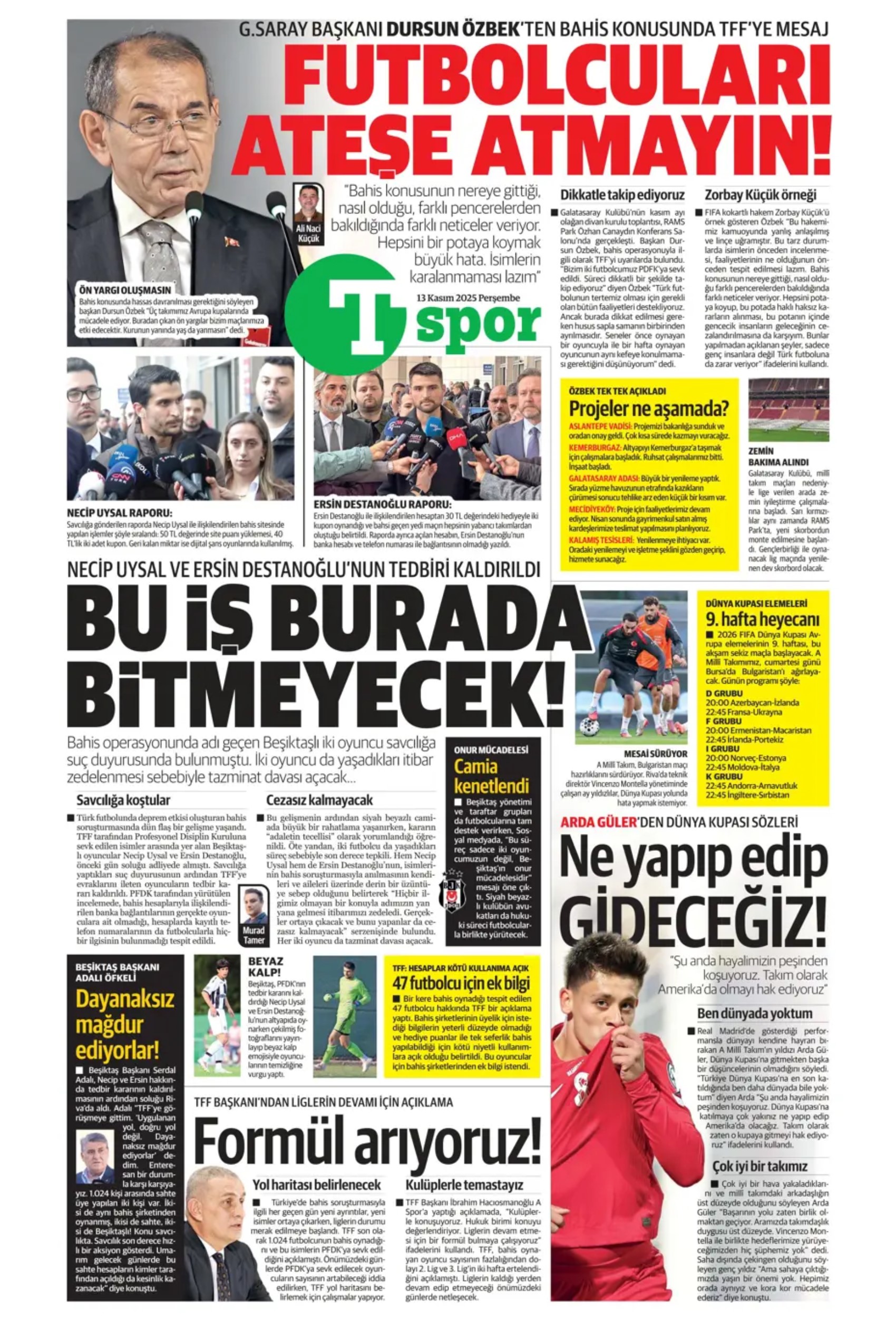 Sporda günün manşetleri... Transferde sıcak saatler: Galatasaray iki yıldız ismi gündemine aldı!