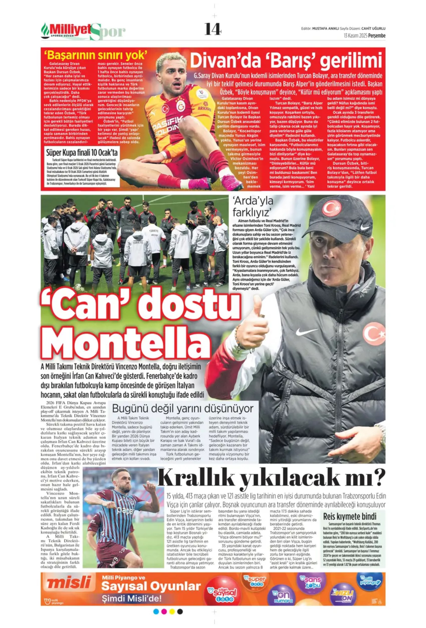 Sporda günün manşetleri... Transferde sıcak saatler: Galatasaray iki yıldız ismi gündemine aldı!