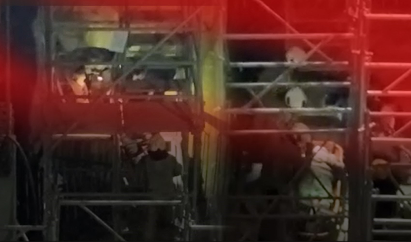 Beşiktaş Kabataş'taki metro inşaatında çökme meydana geldi