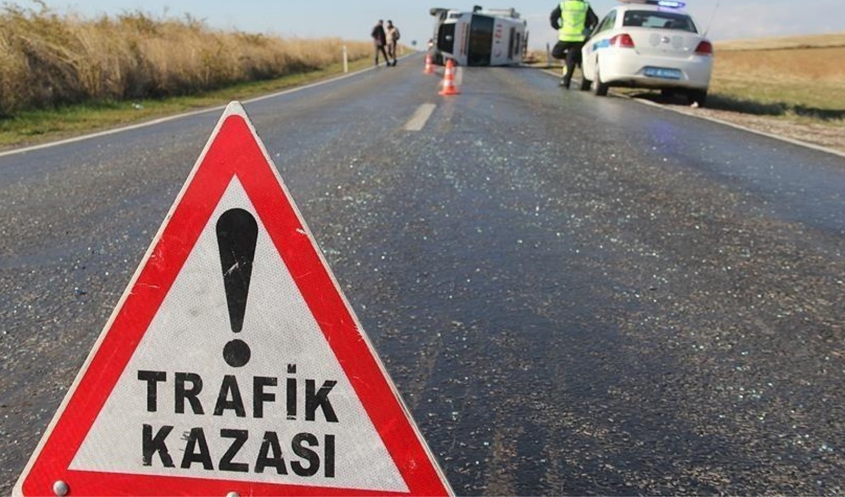 Trafik kazası sonrası yumruklu kavga