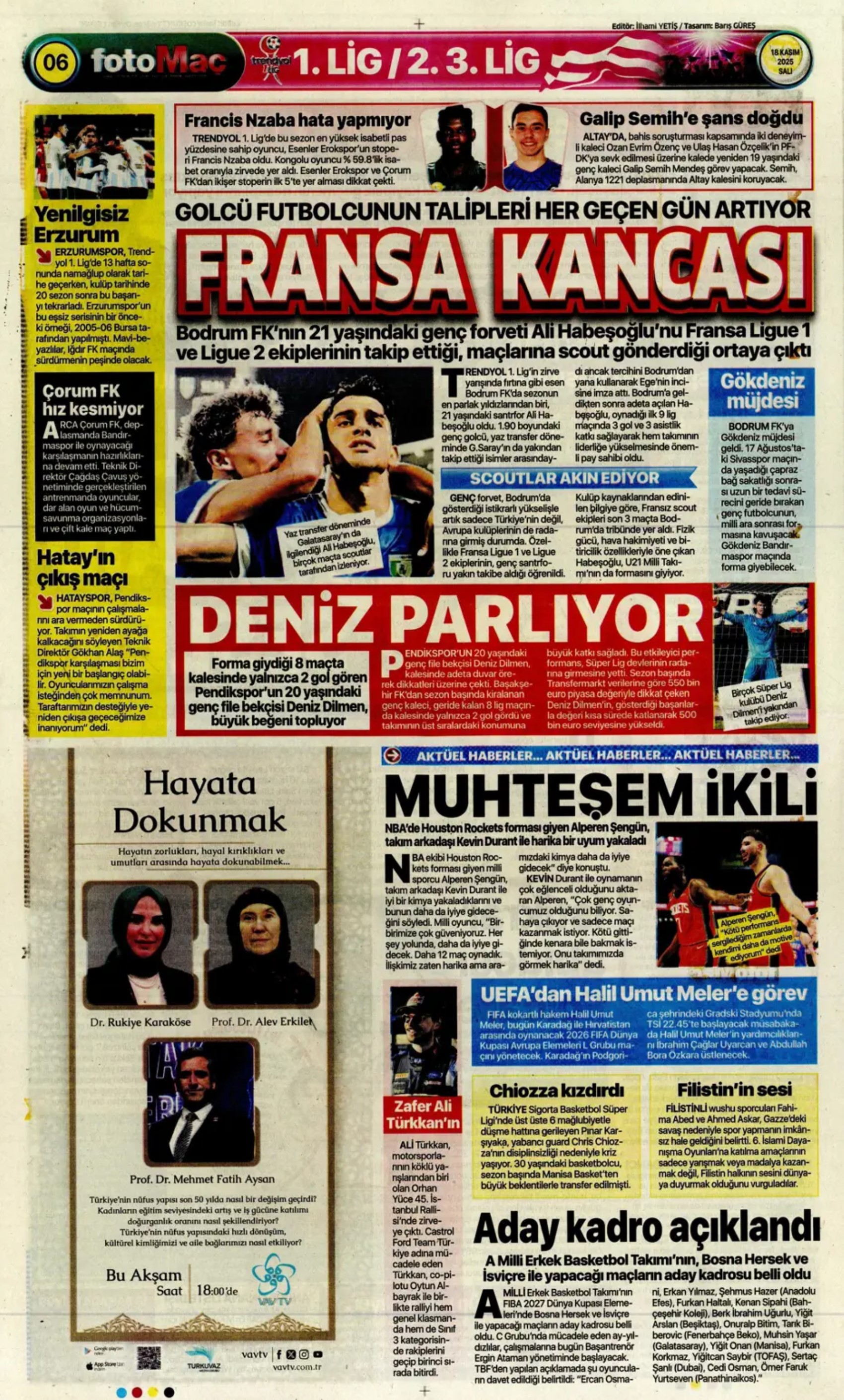 Sporda günün manşetleri: Sörloth'la ilk temas... Lookman yükleniyor!