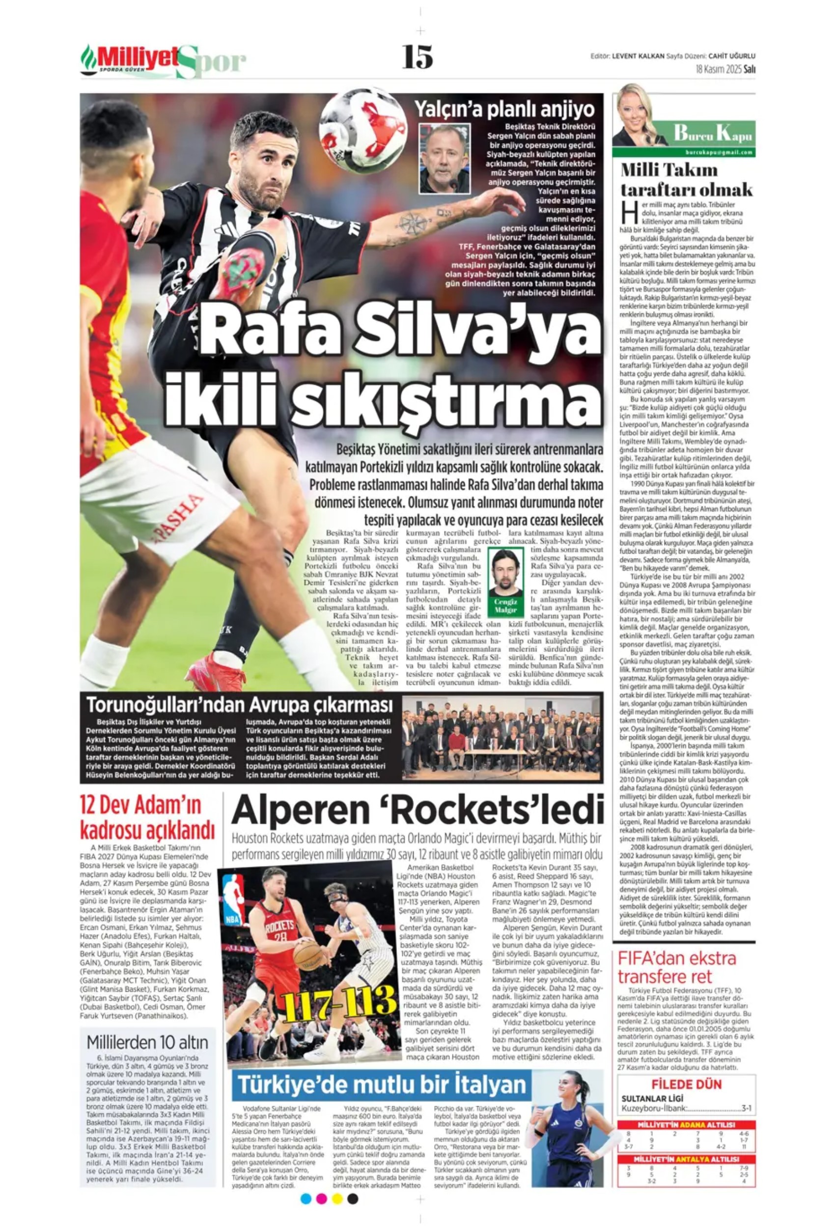 Sporda günün manşetleri: Sörloth'la ilk temas... Lookman yükleniyor!