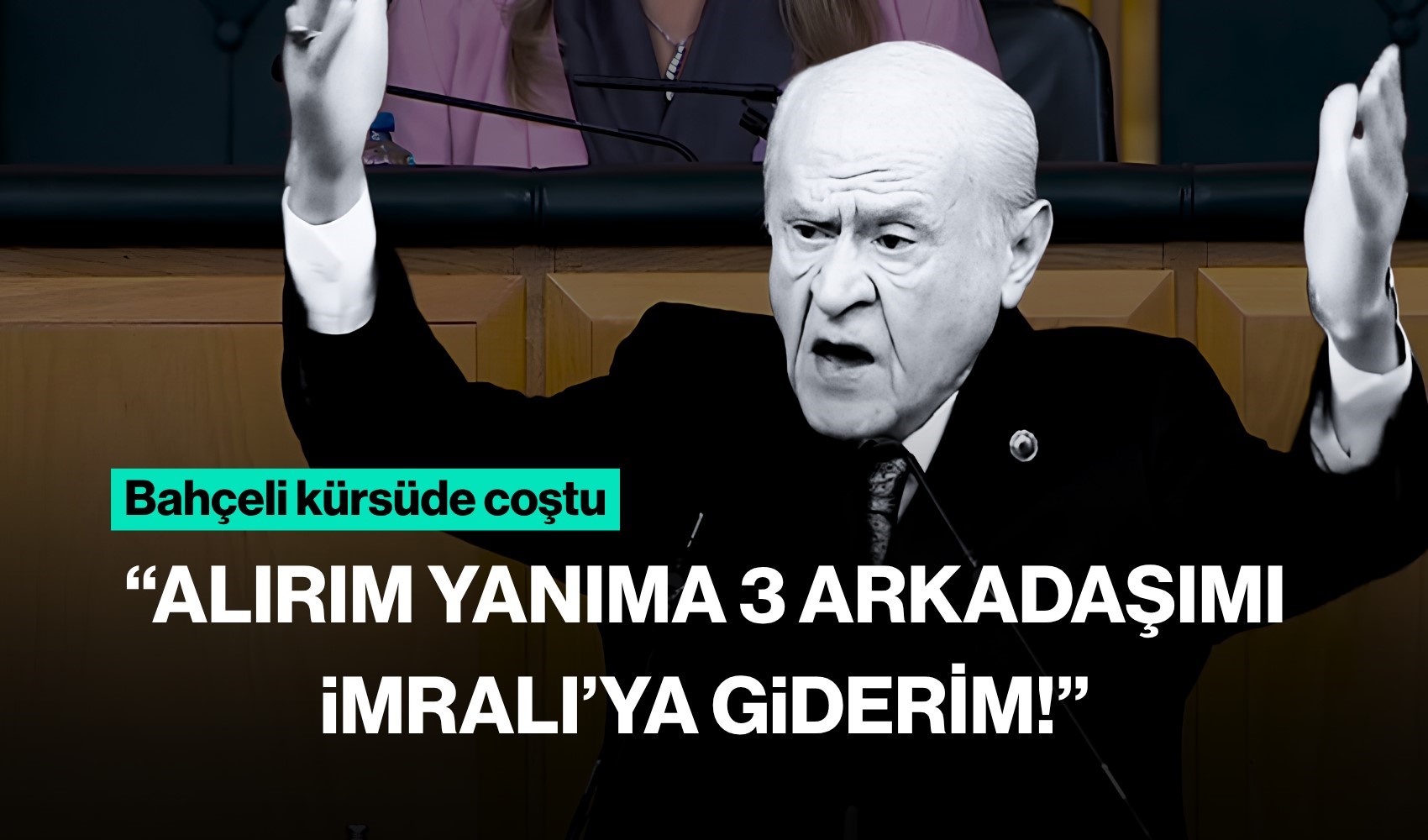 Bahçeli teröristbaşı Öcalan'la görüşmek istiyor