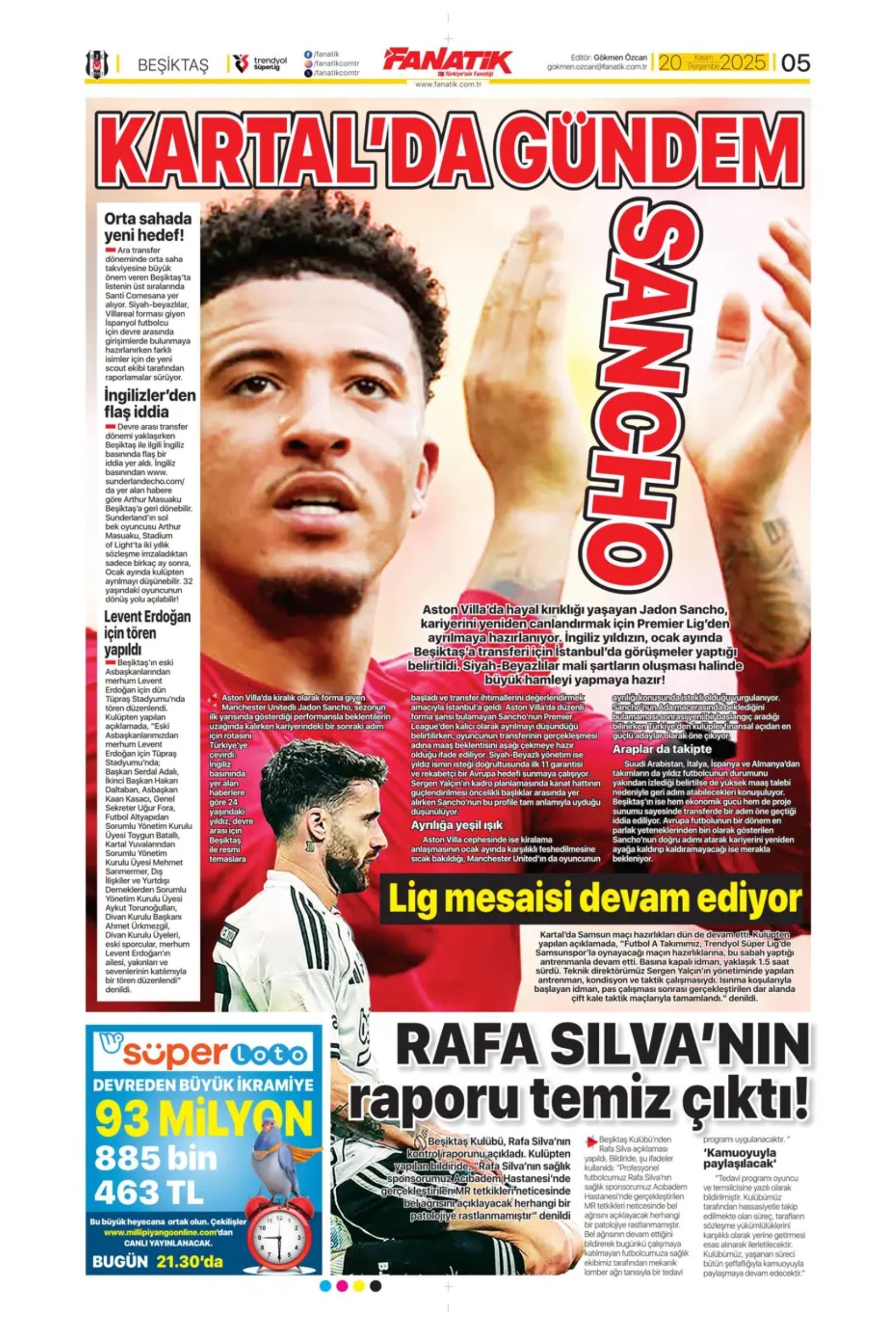 Sporun manşetleri... MASAK, hakemleri mercek altına aldı: 5 yılda 18 bin bahis oynamışlar