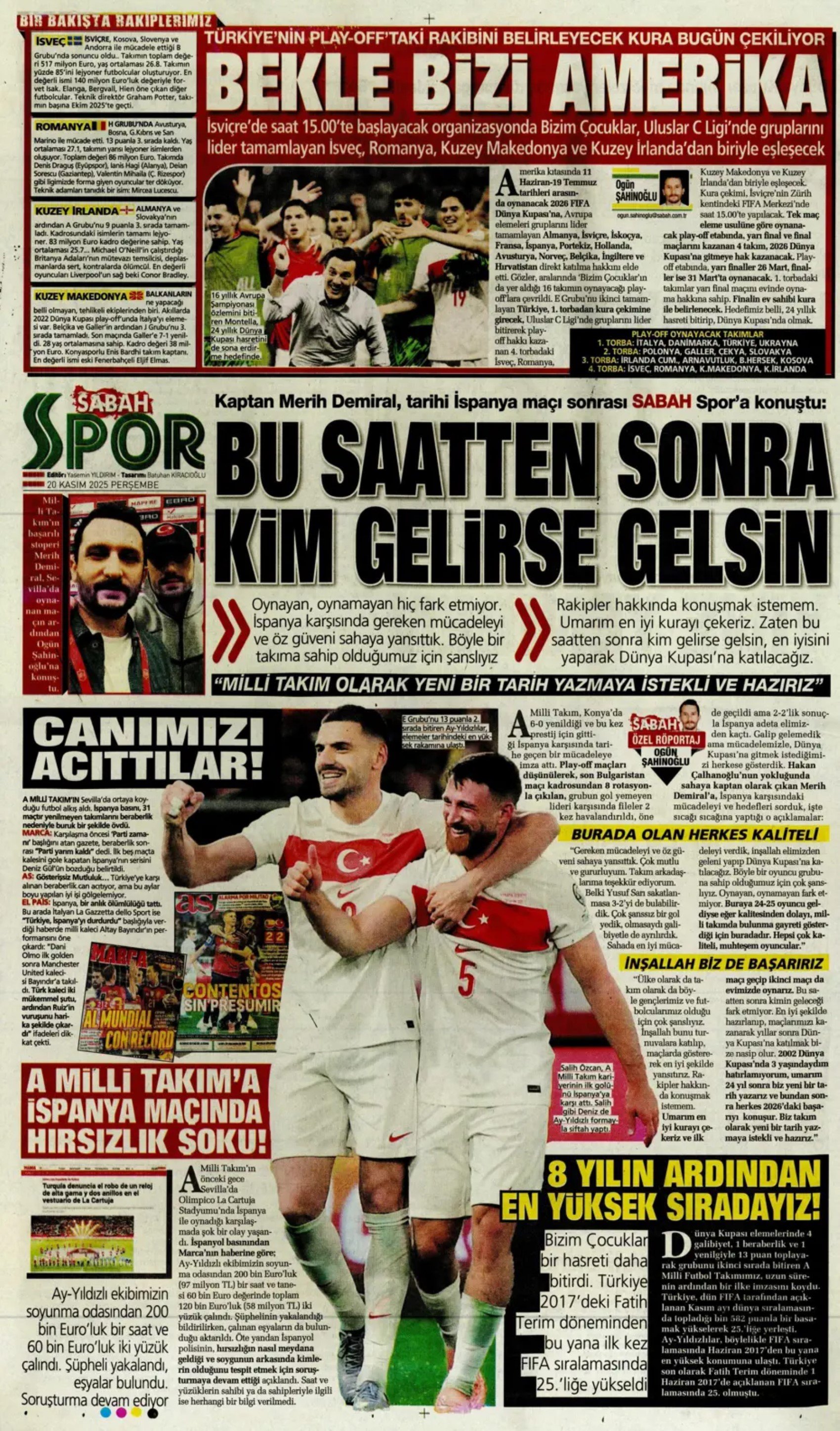 Sporun manşetleri... MASAK, hakemleri mercek altına aldı: 5 yılda 18 bin bahis oynamışlar