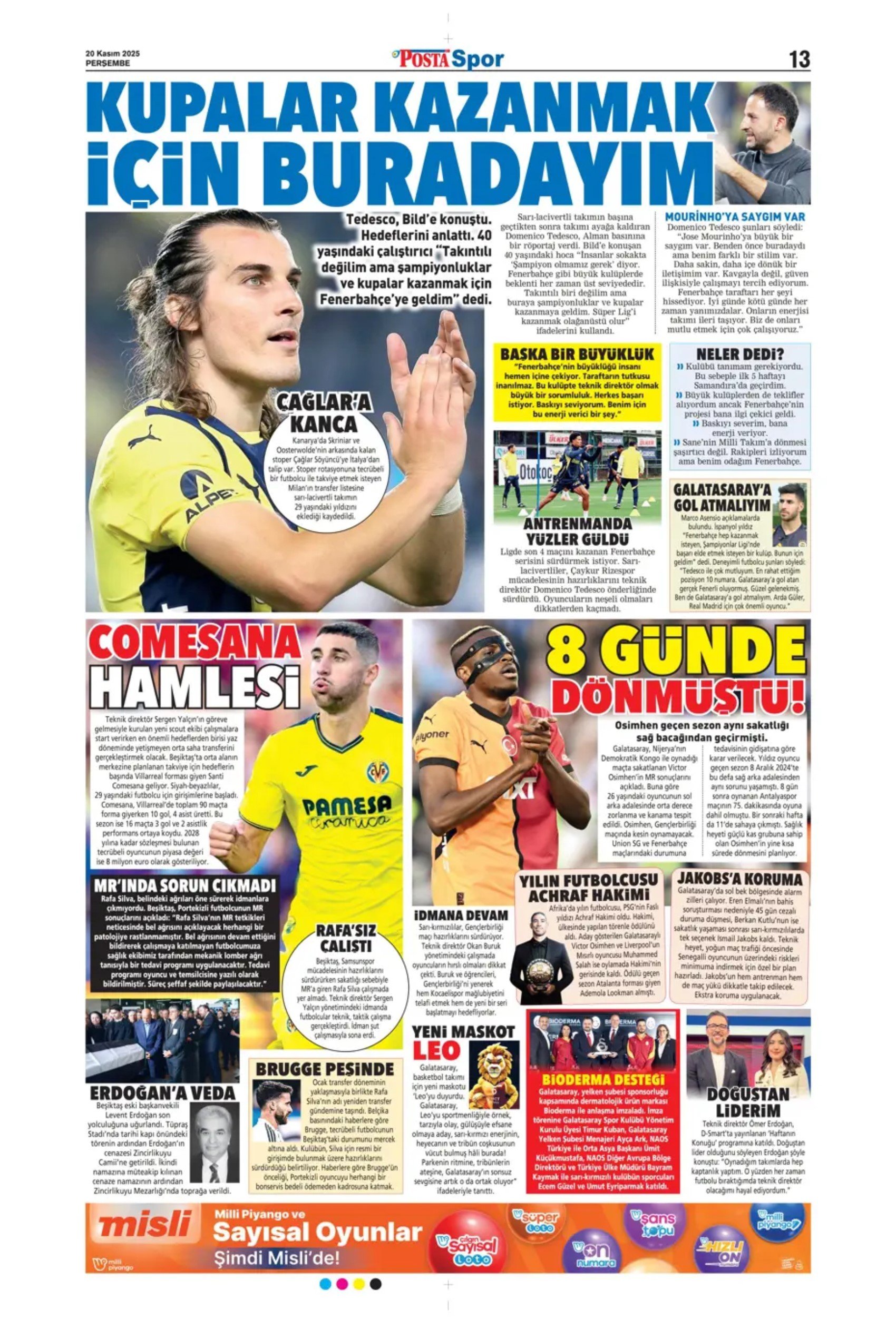 Sporun manşetleri... MASAK, hakemleri mercek altına aldı: 5 yılda 18 bin bahis oynamışlar