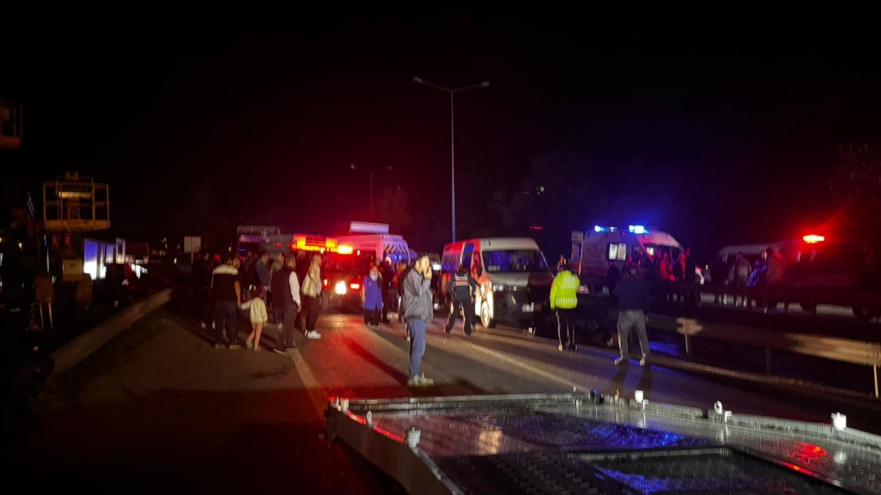 Bursa’da zincirleme kaza: 1 ölü, 13 yaralı