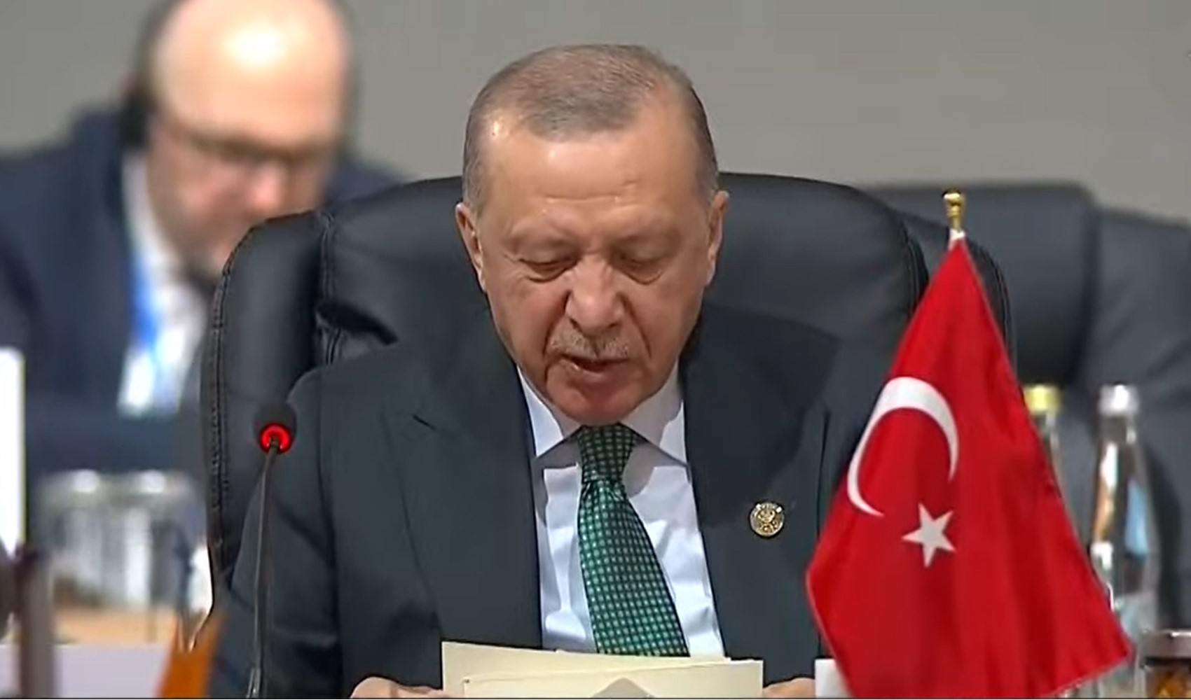 Cumhurbaşkanı Erdoğan: Kalıcı barışın yegane yolu iki devletli çözüm