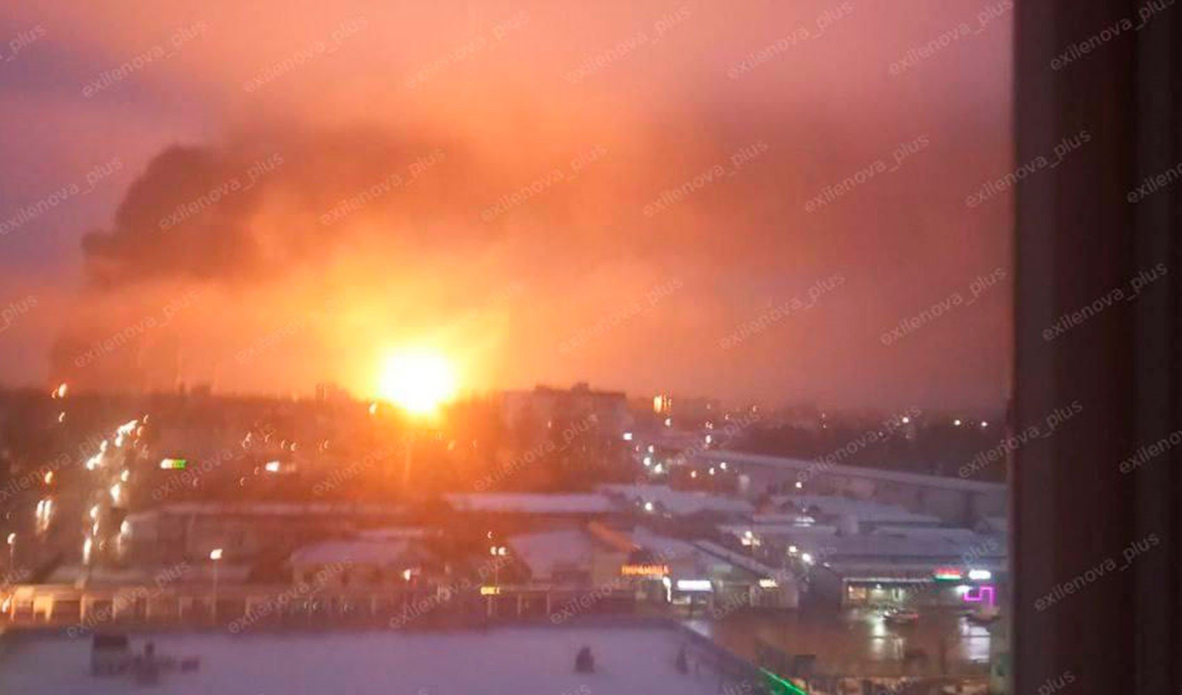 Ukrayna İHA’ları Şaturskaya Santrali'ni vurdu