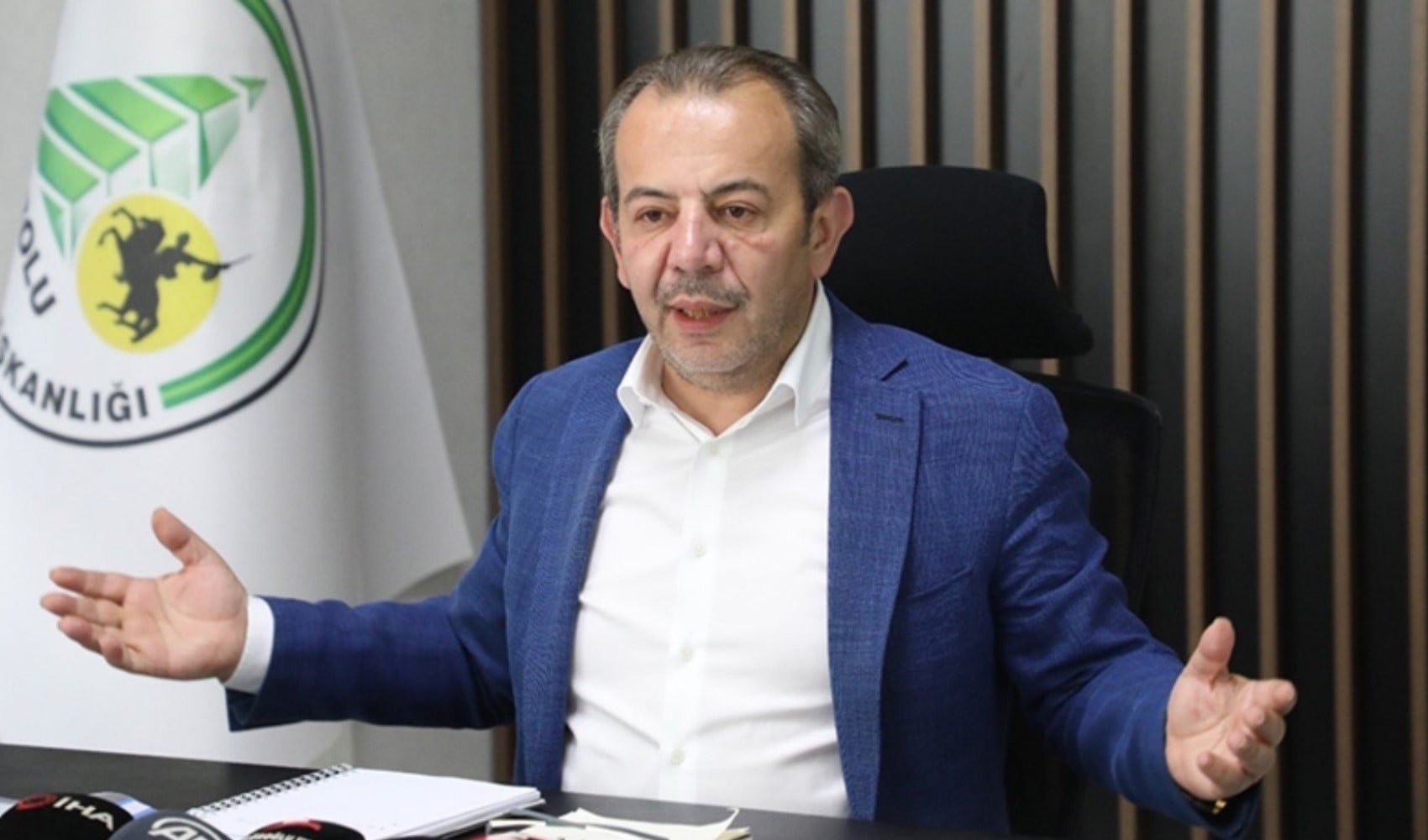 Bolu Belediye Başkanı Tanju Özcan tehdit edildiğini açıkladı