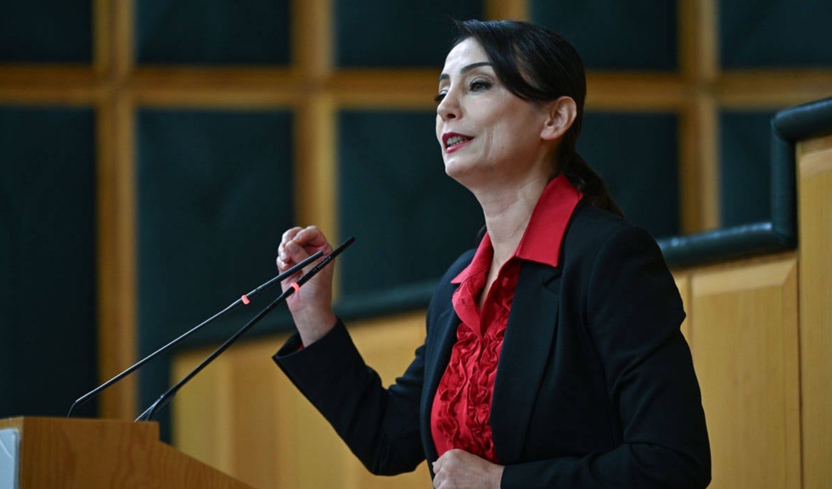 DEM Parti Eş Genel Başkanı Tülay Hatimoğulları konuştu: Görüşmeler AKP-MHP ile değil devletle