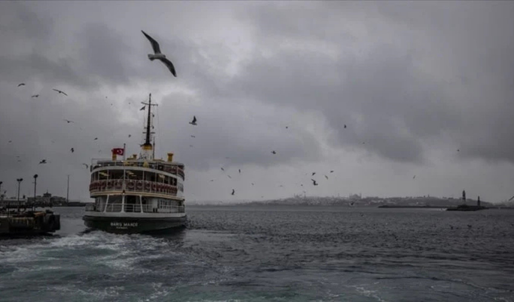 İstanbul’da bazı vapur seferleri iptal edildi