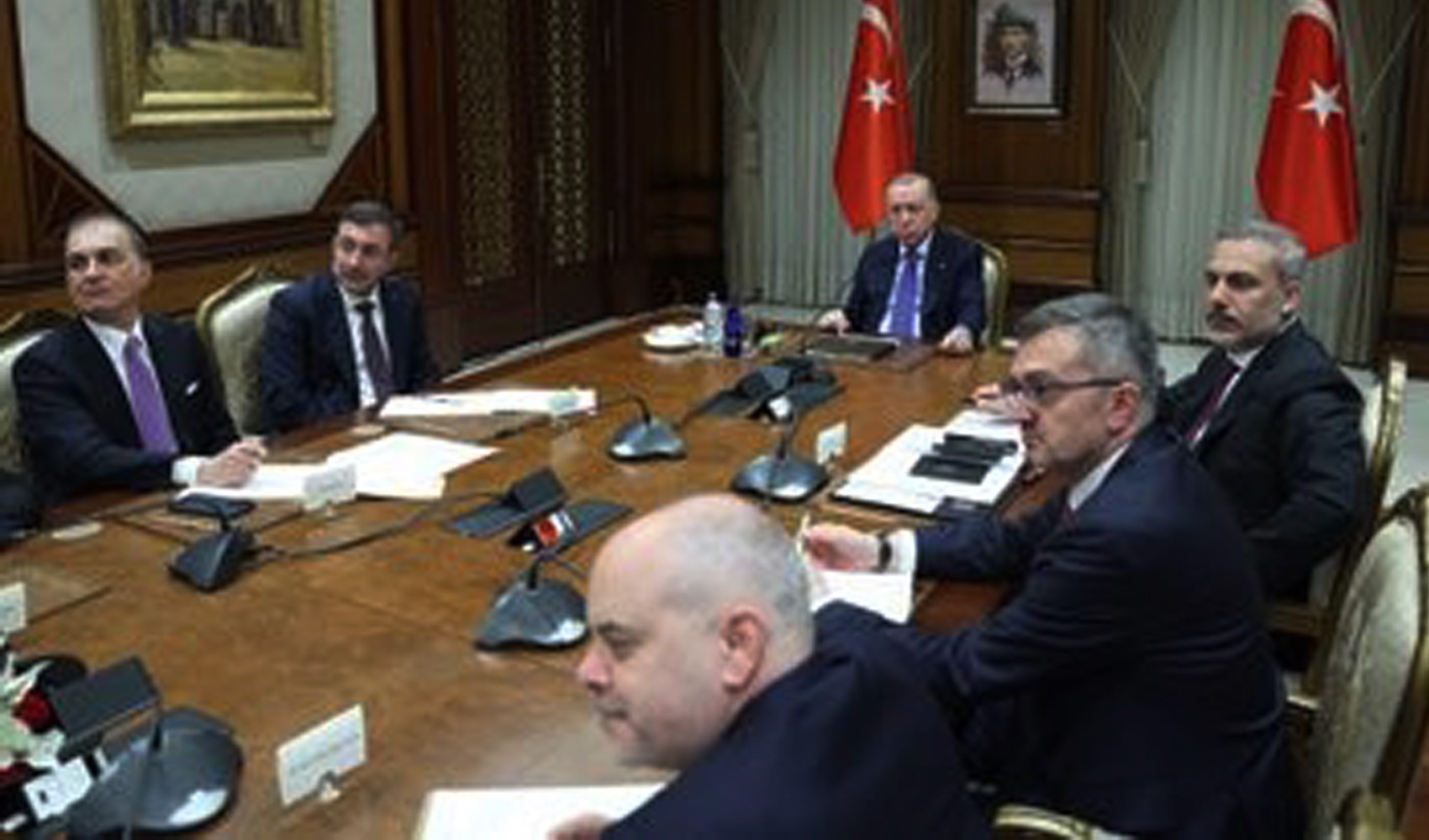 Erdoğan, Gönüllüler Koalisyonu Liderler Zirvesi’nin toplantısına katıldı