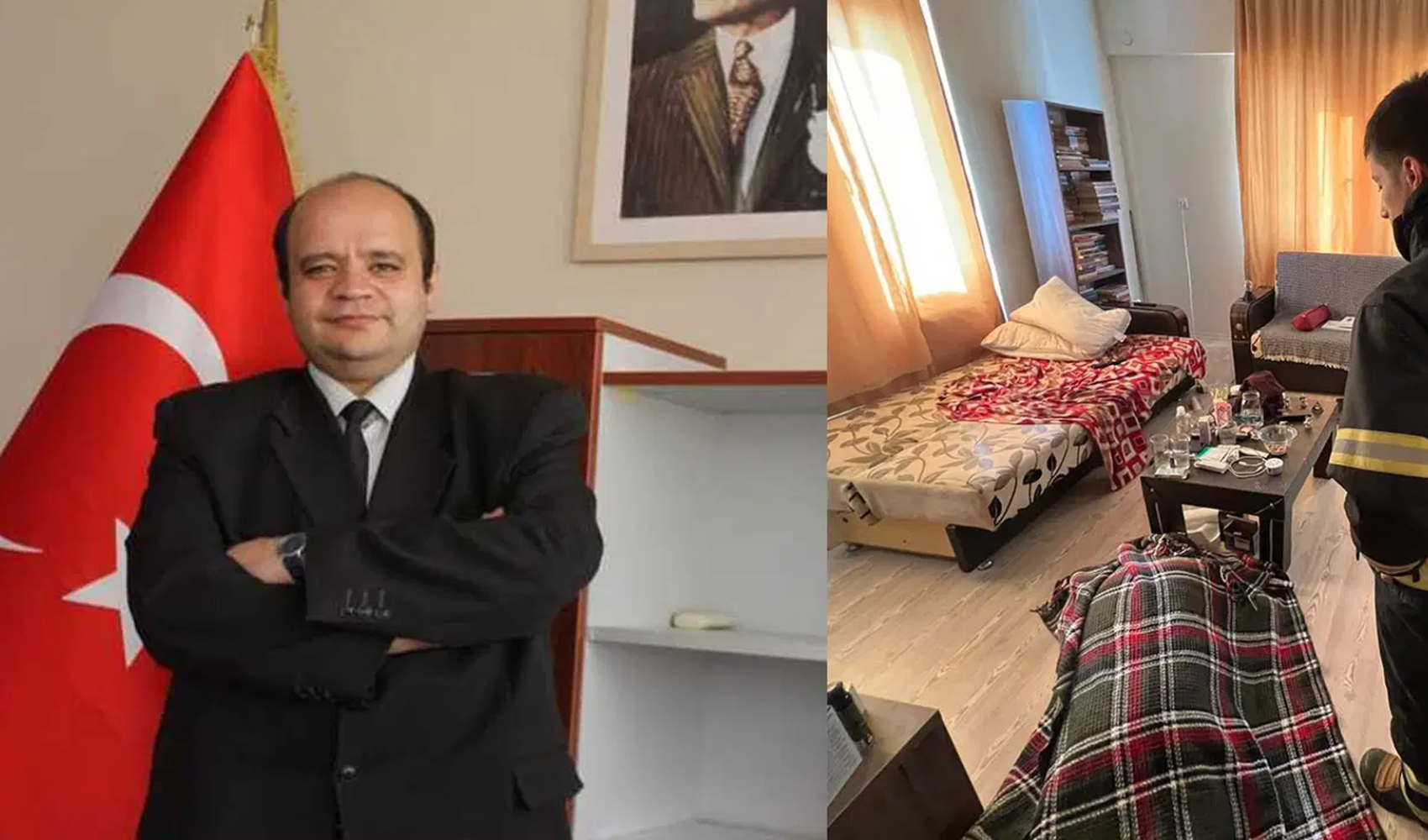 Bölüm Başkanı evinde ölü bulundu