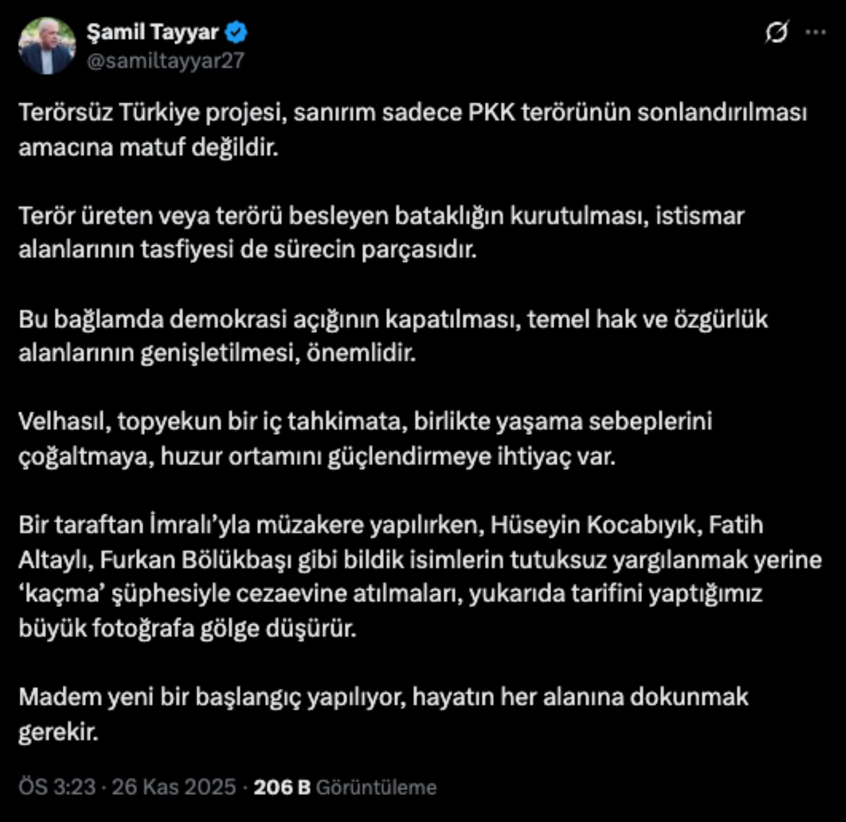 Fatih Altaylı kararına AKP'li isimler de tepki gösterdi! 'Teröristbaşının ziyaret edilip...'
