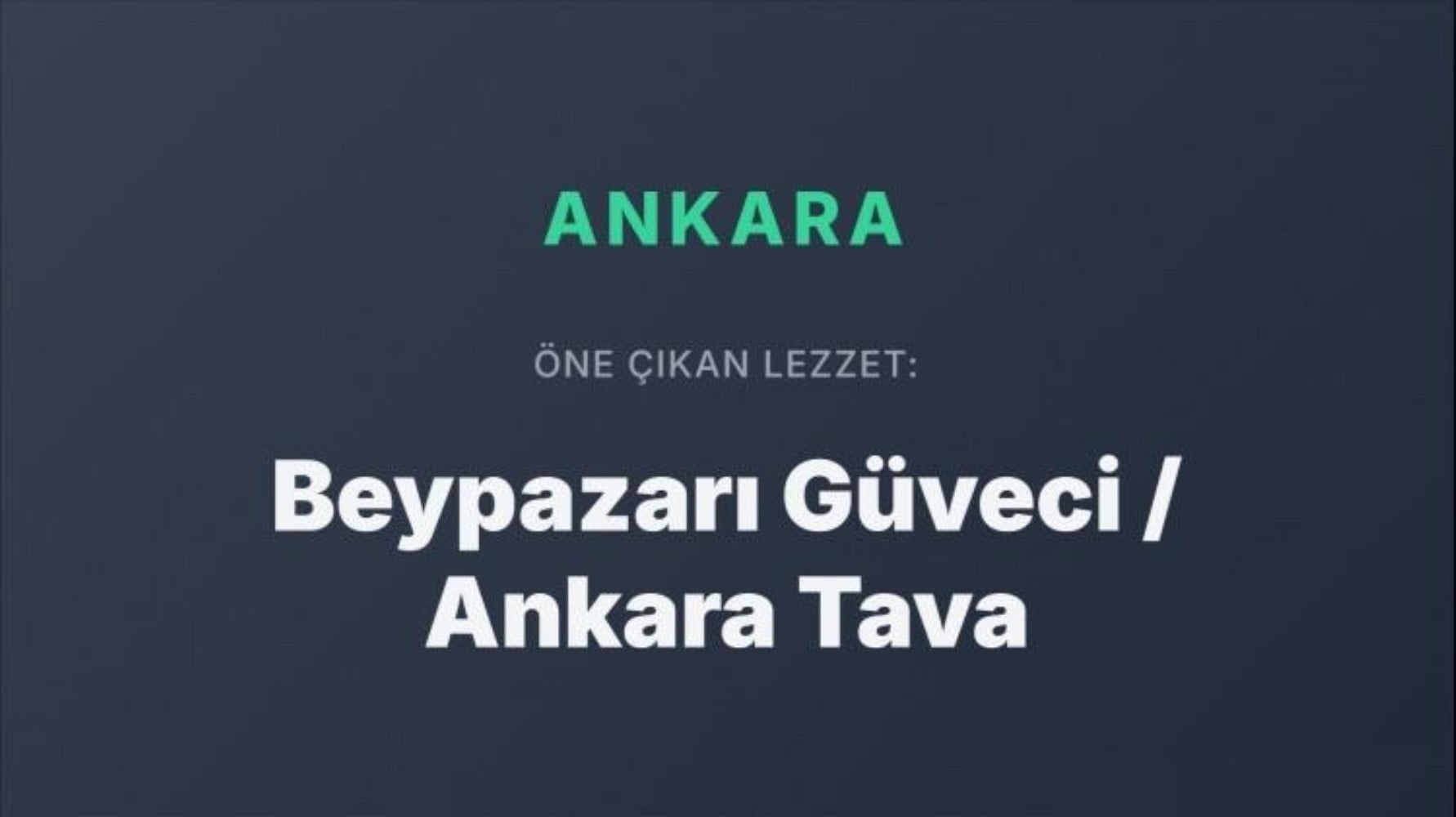Dünya Türk mutfağını bu yemeklerle tanıyor: Türkiye’nin şehir şehir en popüler yemekleri belli oldu