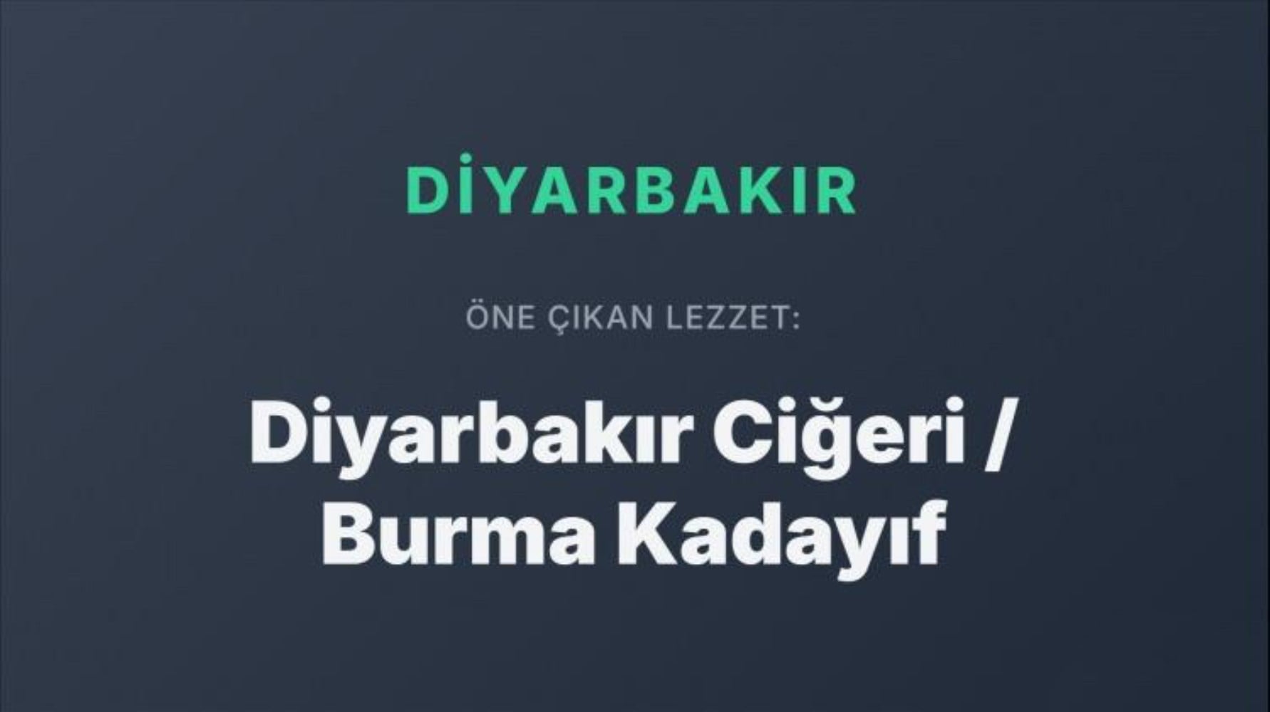 Dünya Türk mutfağını bu yemeklerle tanıyor: Türkiye’nin şehir şehir en popüler yemekleri belli oldu