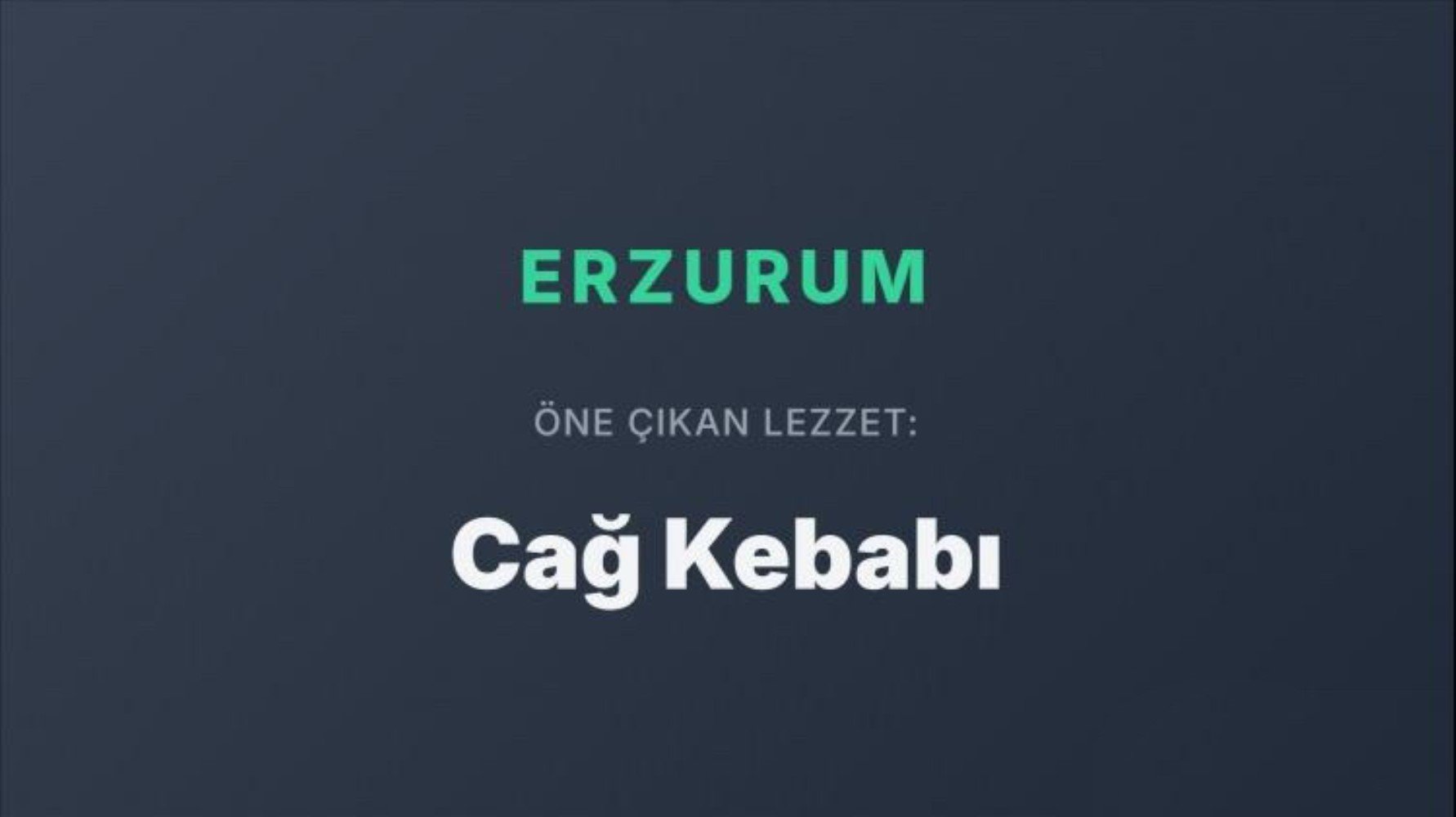 Dünya Türk mutfağını bu yemeklerle tanıyor: Türkiye’nin şehir şehir en popüler yemekleri belli oldu