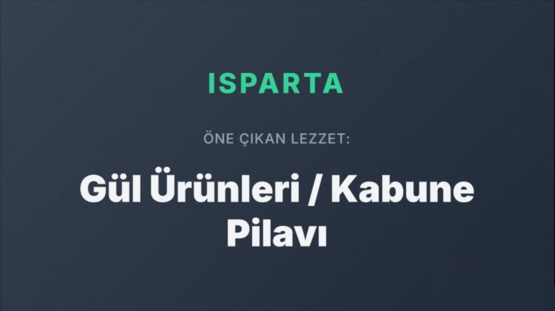 Dünya Türk mutfağını bu yemeklerle tanıyor: Türkiye’nin şehir şehir en popüler yemekleri belli oldu