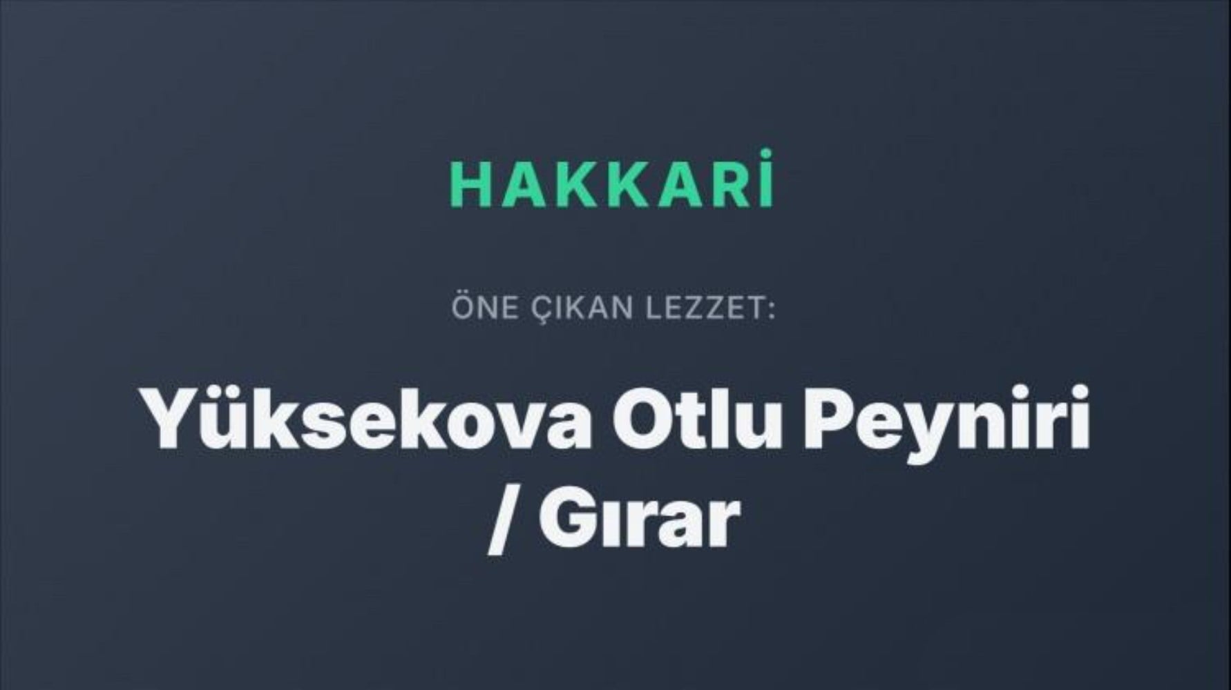 Dünya Türk mutfağını bu yemeklerle tanıyor: Türkiye’nin şehir şehir en popüler yemekleri belli oldu
