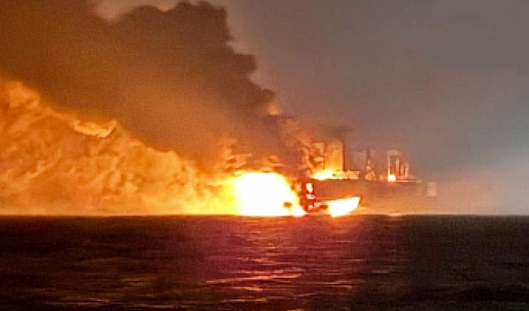 Karadeniz'de tankerde patlama