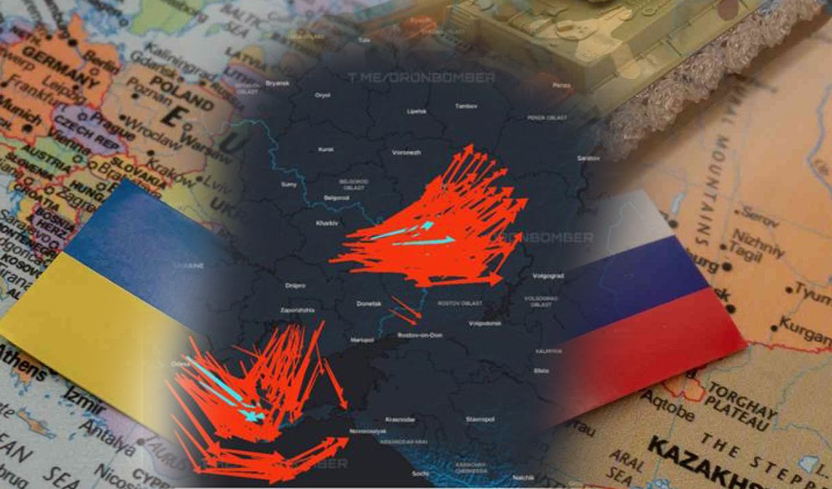 Rusya yoğun saldırı altında