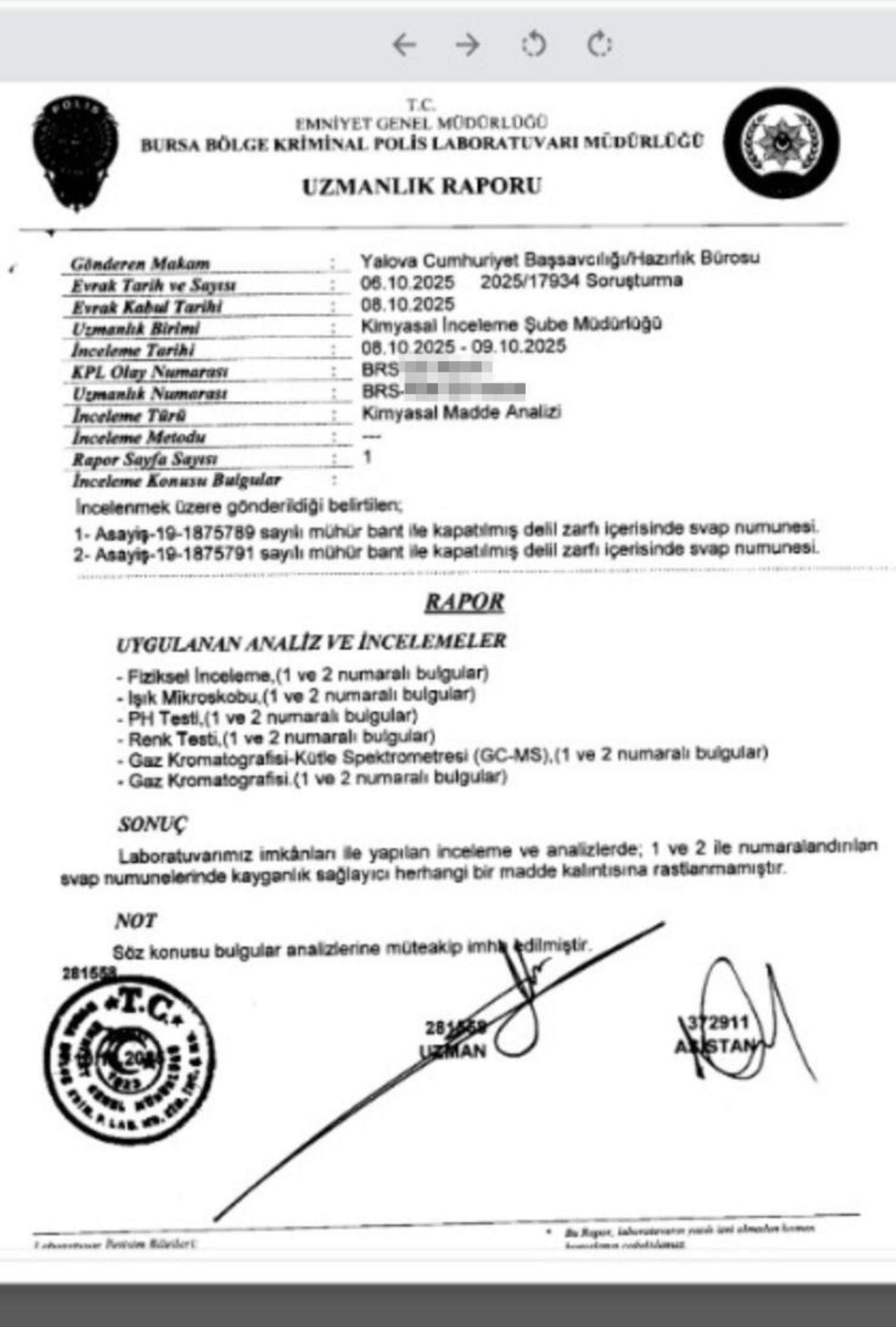 Güllü’nün düştüğü zemin için yapılan araştırmanın sonucu belli oldu