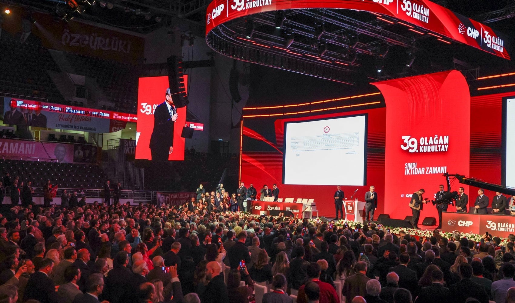 CHP kurultayında PM ve YDK seçimleri yapılacak