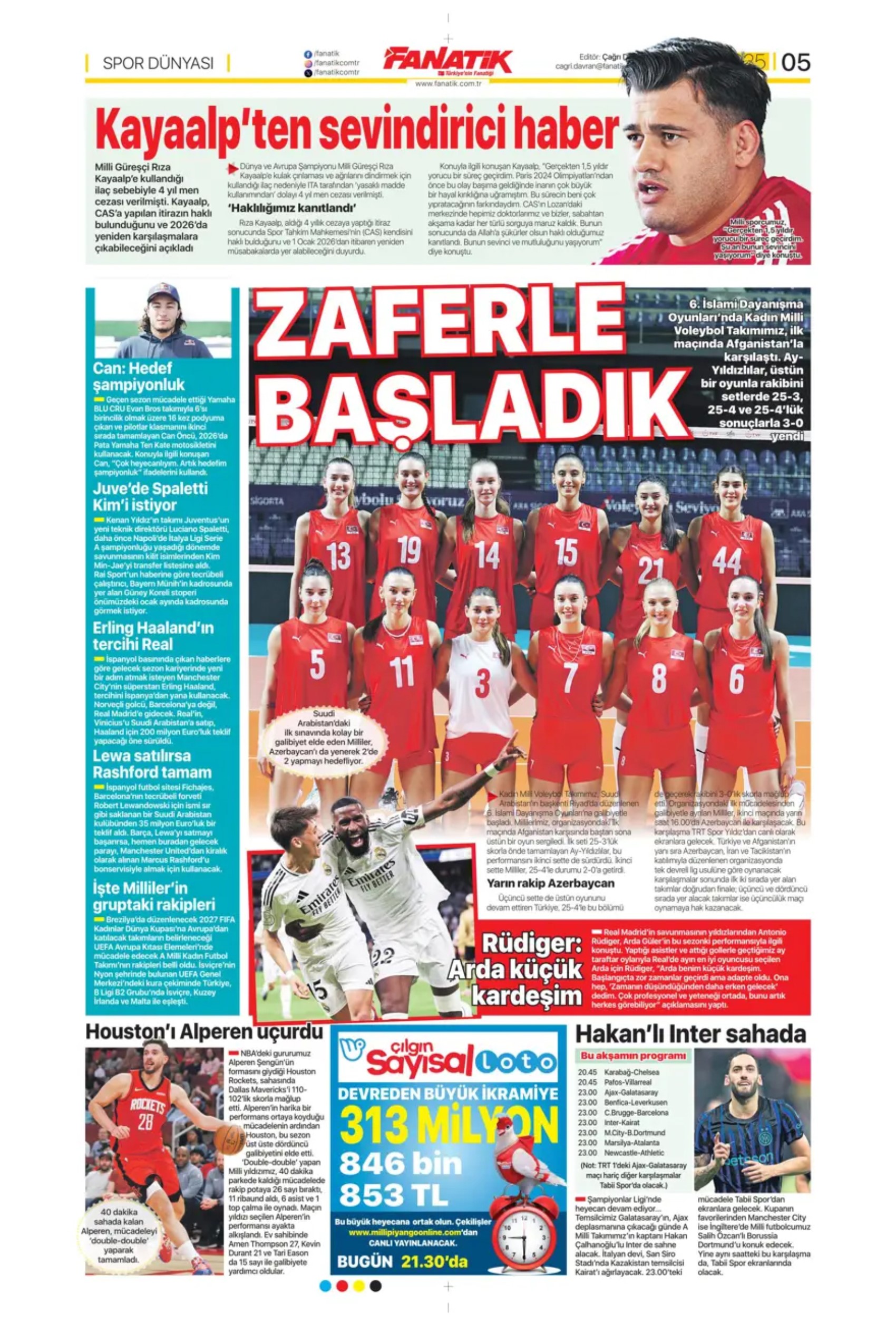 Sporda günün manşetleri... Beşiktaş'ta 141 milyon euroluk fiyasko