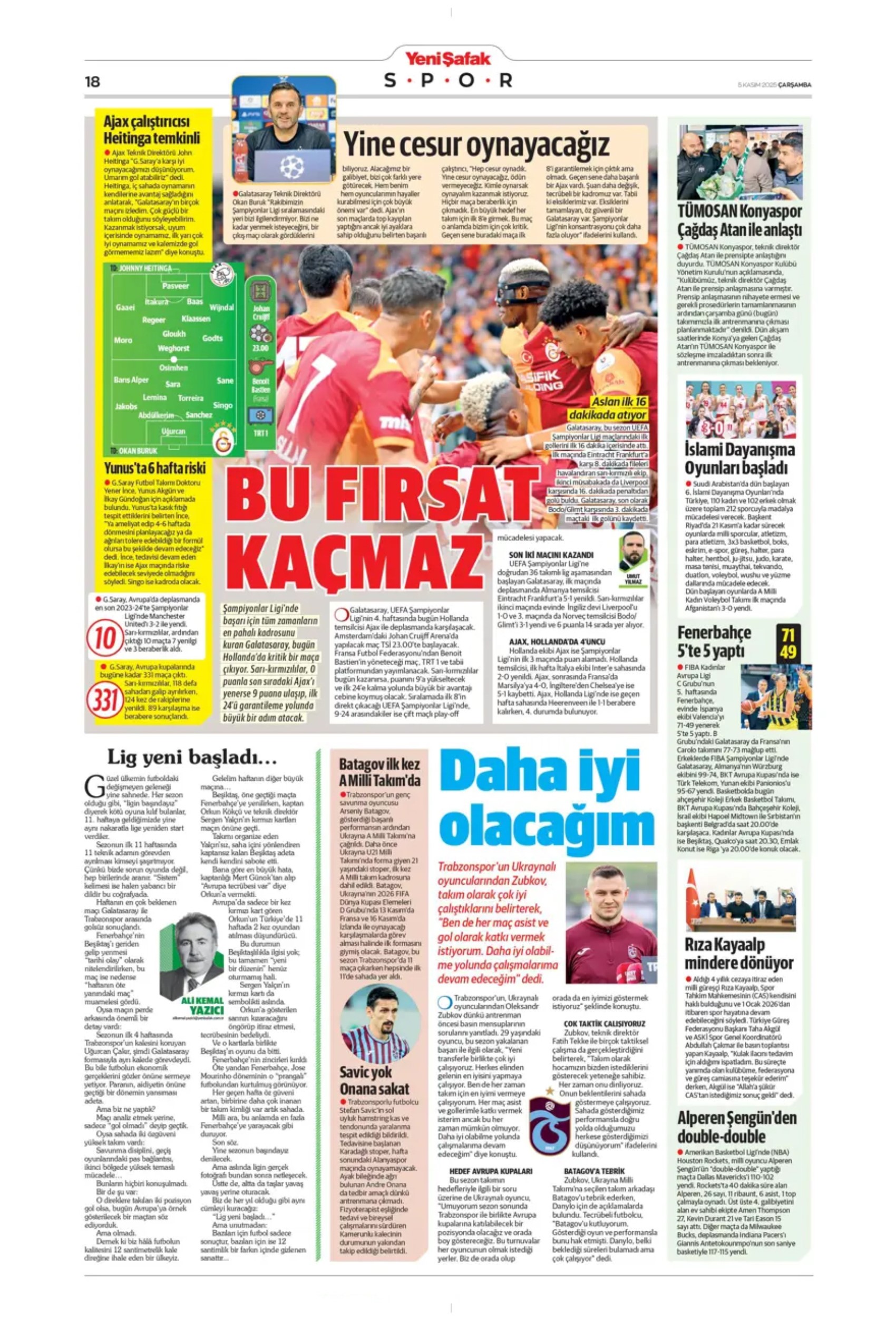 Sporda günün manşetleri... Beşiktaş'ta 141 milyon euroluk fiyasko