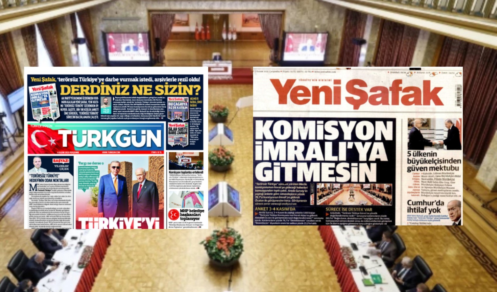 Türkgün'den Yeni Şafak'ın manşetine zehir zemberek yanıt