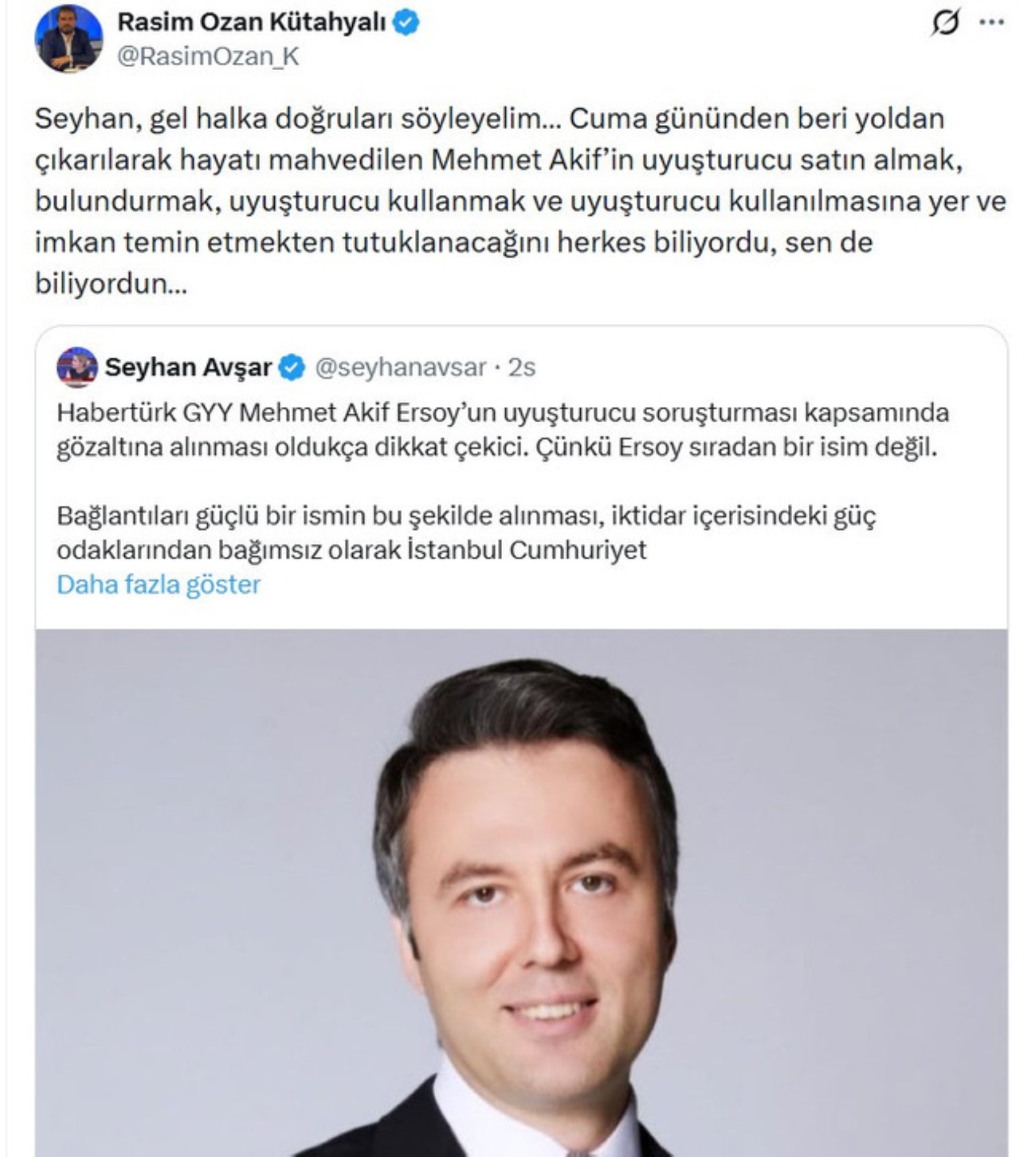 Rasim Ozan Kütahyalı’dan dikkat çeken Mehmet Akif Ersoy sözleri! O ismi suçladı...