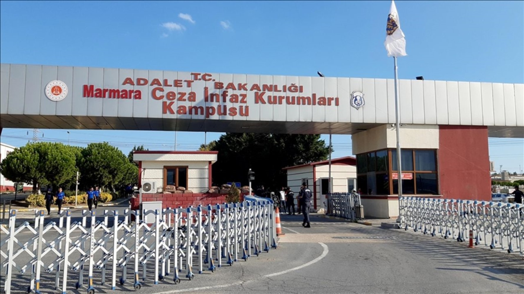 Silivri Cezaevi'ne yapılacak duruşma salonunun inşaatından ilk görüntüler