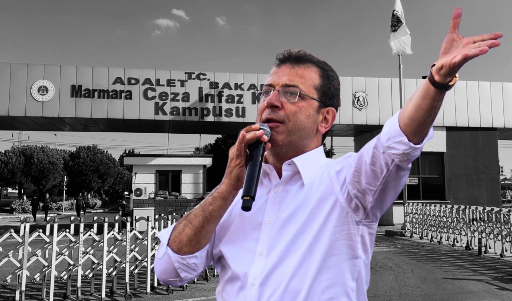 Silivri Cezaevi'ne yapılacak duruşma salonunun inşaatından ilk görüntüler