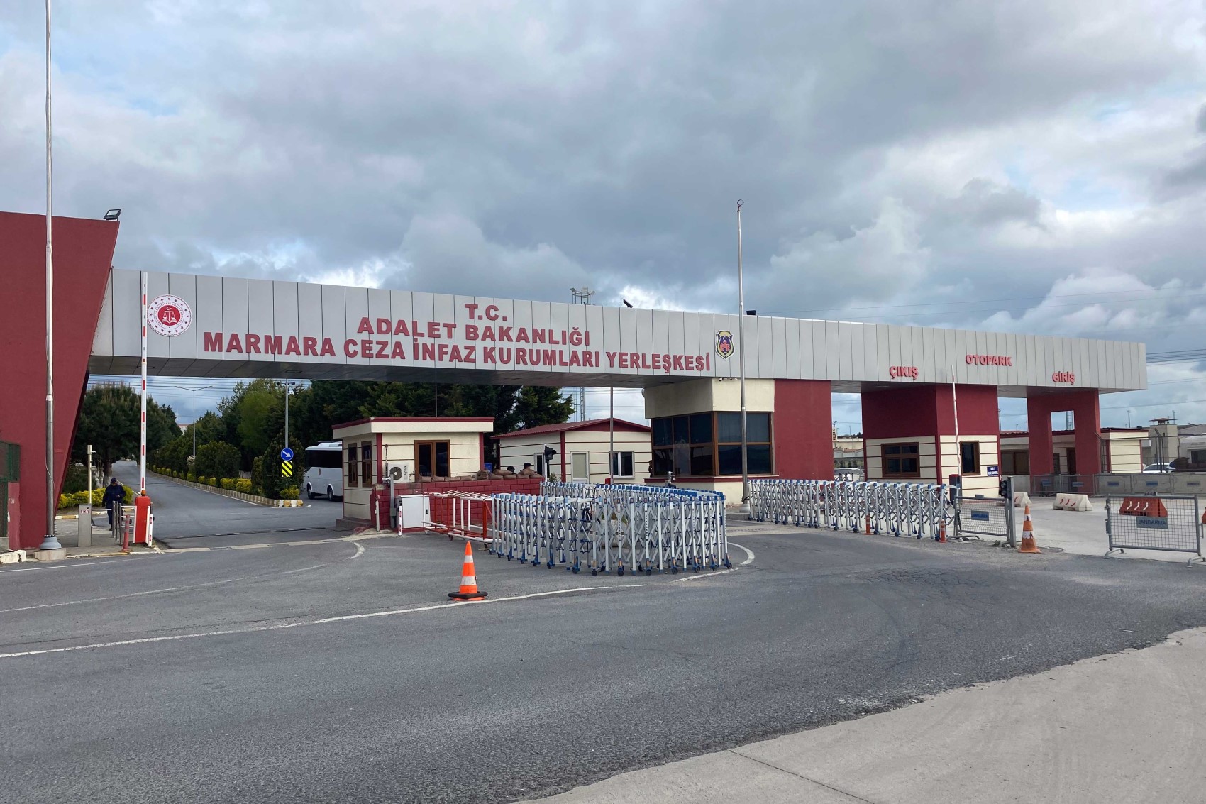 Silivri Cezaevi'ne yapılacak duruşma salonunun inşaatından ilk görüntüler