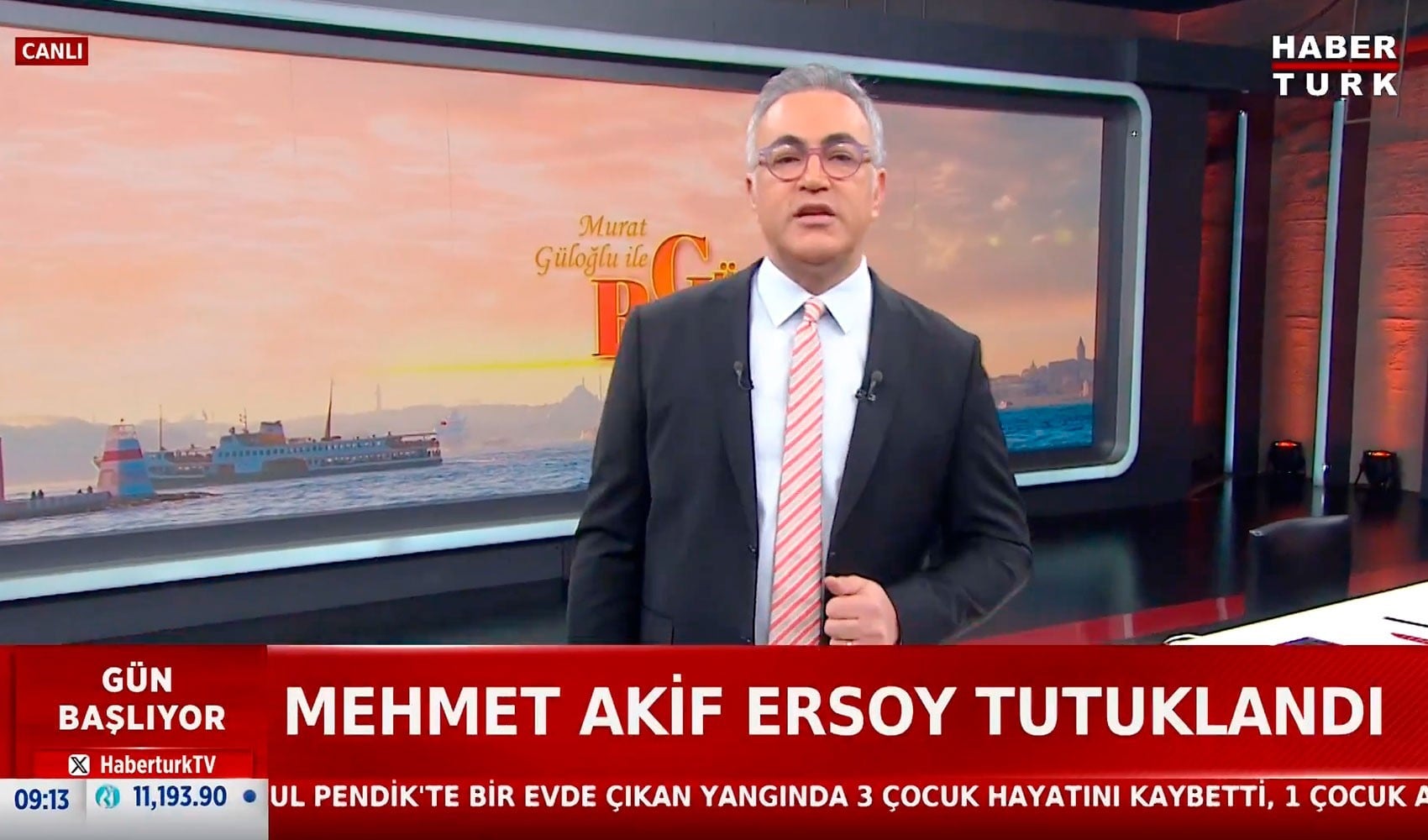 Habertürk Mehmet Akif Ersoy'un haberini böyle verdi