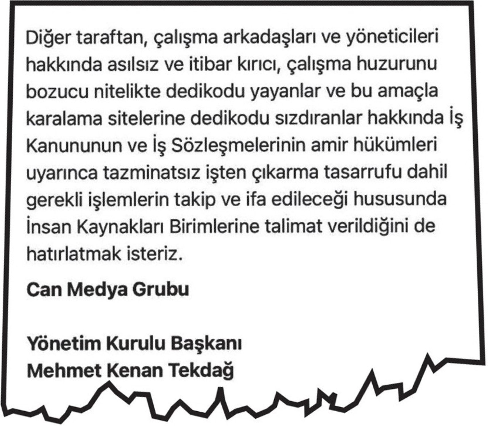 Kenan Tekdağ'ın Mehmet Akif Ersoy talimatı ortaya çıktı! Skandallara 'işten çıkarma' tehdidi...