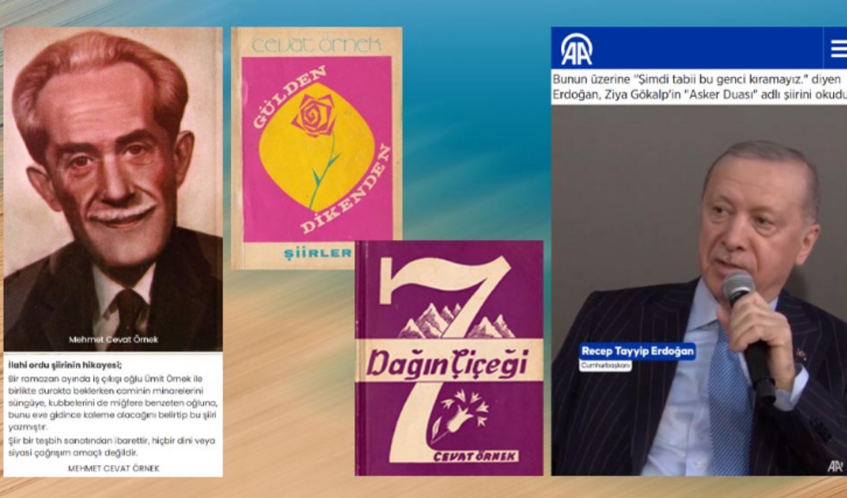 Hâlâ öğrenemediniz, o şiir Ziya Gökalp’in değil