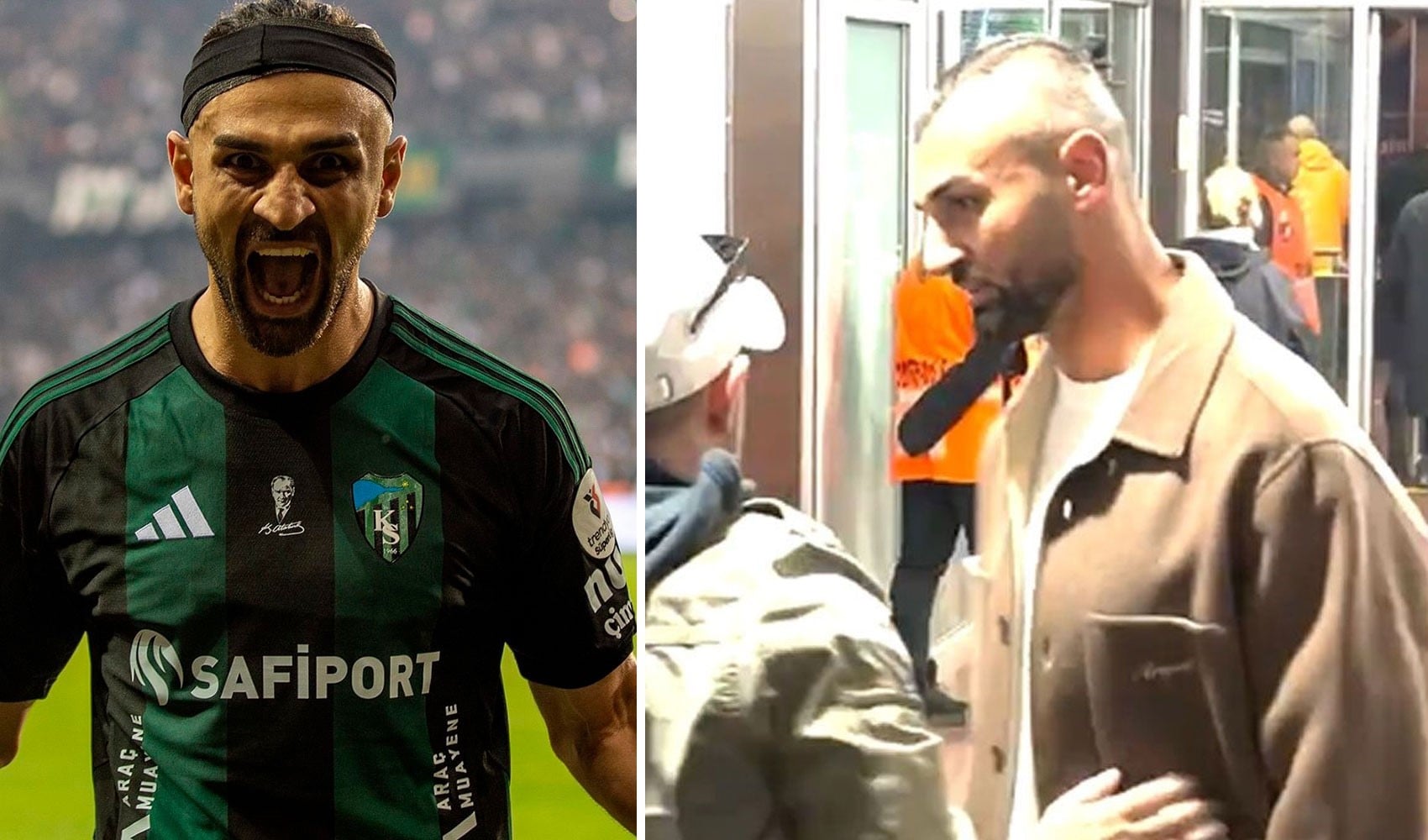 Serdar Dursun derbiye gitti Kocaelisporlular ayağa kalktı! Paylaşımlarına tepki yağınca sildi...