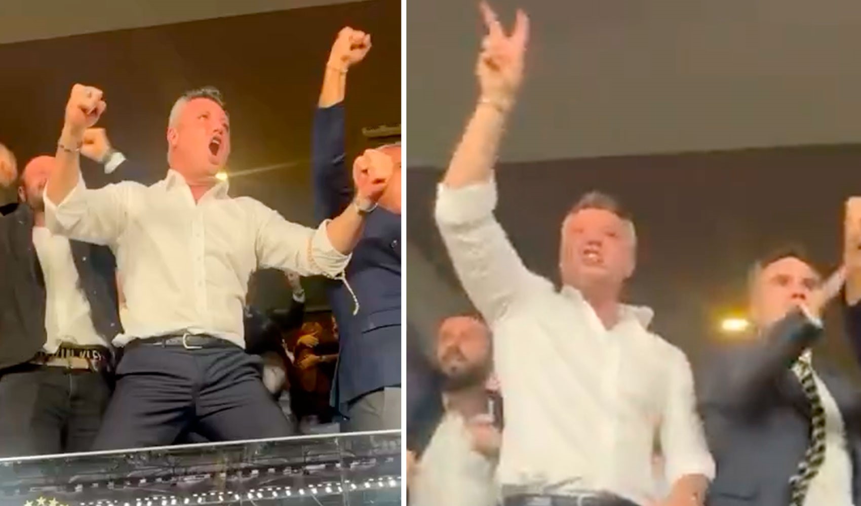 Sadettin Saran Duran'ın golünde kendinden geçti