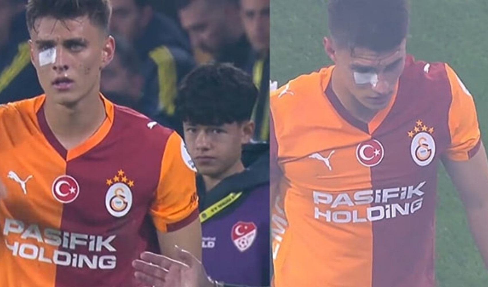 Derbiden Kazımcan'a çakmak fırlatan taraftar gözaltına alındı