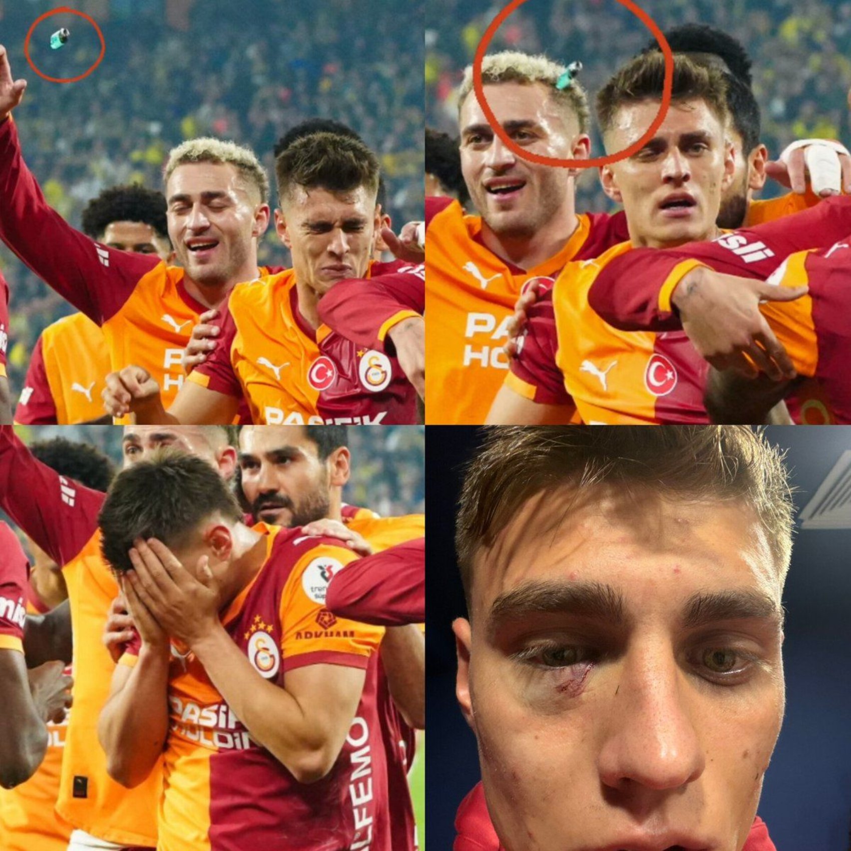 Derbiden Kazımcan'a çakmak fırlatan taraftar gözaltına alındı: İşte aldığı ceza