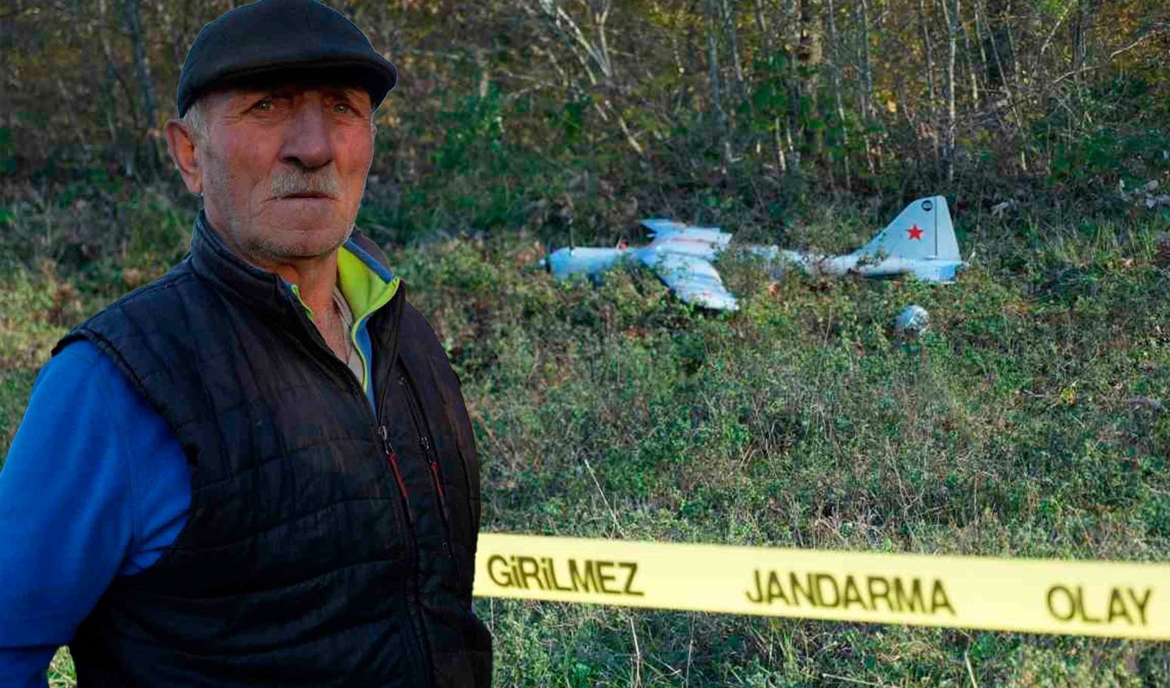 Kocaeli'de düşen İHA 3 gün önce bulunmuş! Görgü tanığı ilk kez anlattı...