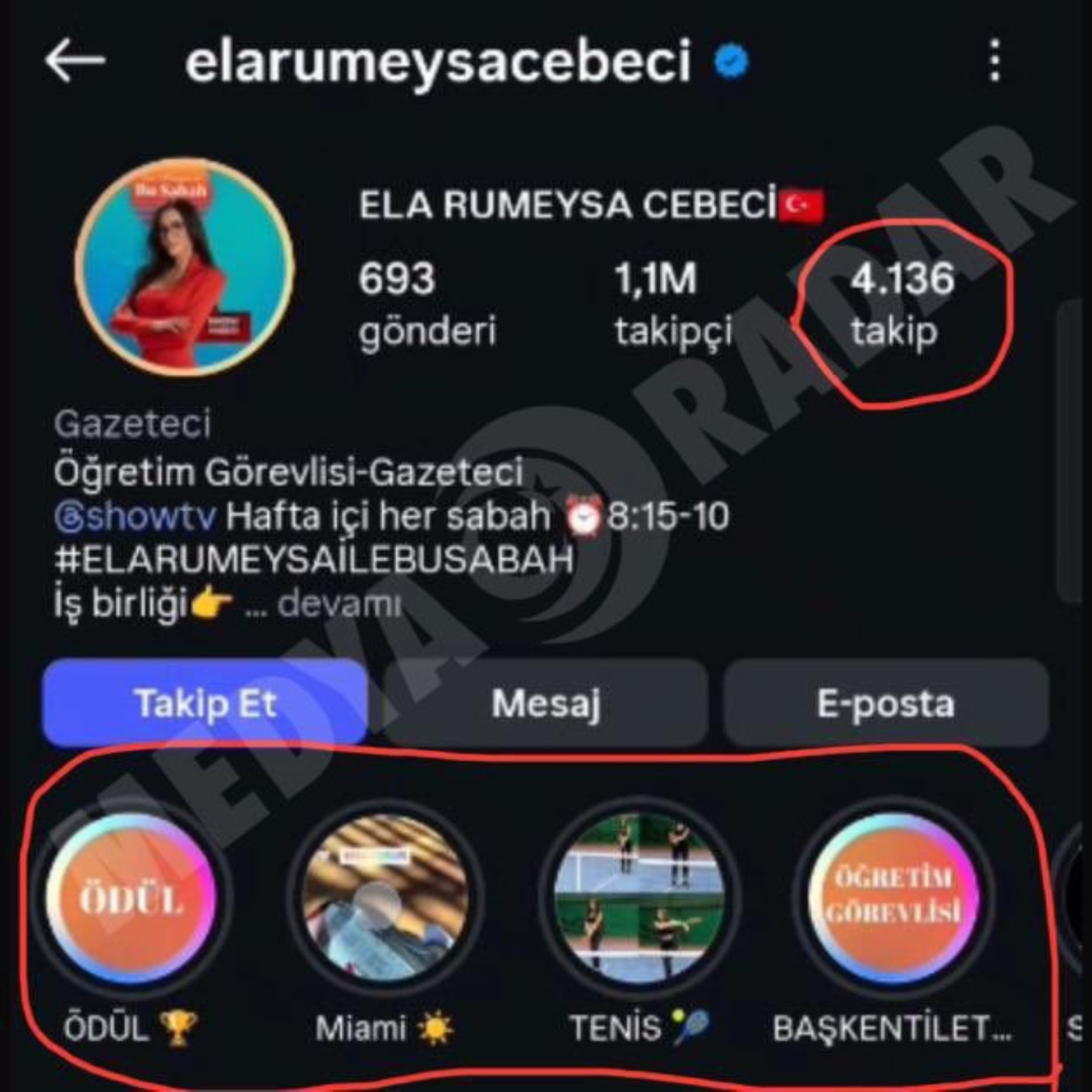 Tutuklu Ela Rümeysa Cebeci'nin Instagram hesabında dikkat çeken hareketlilik