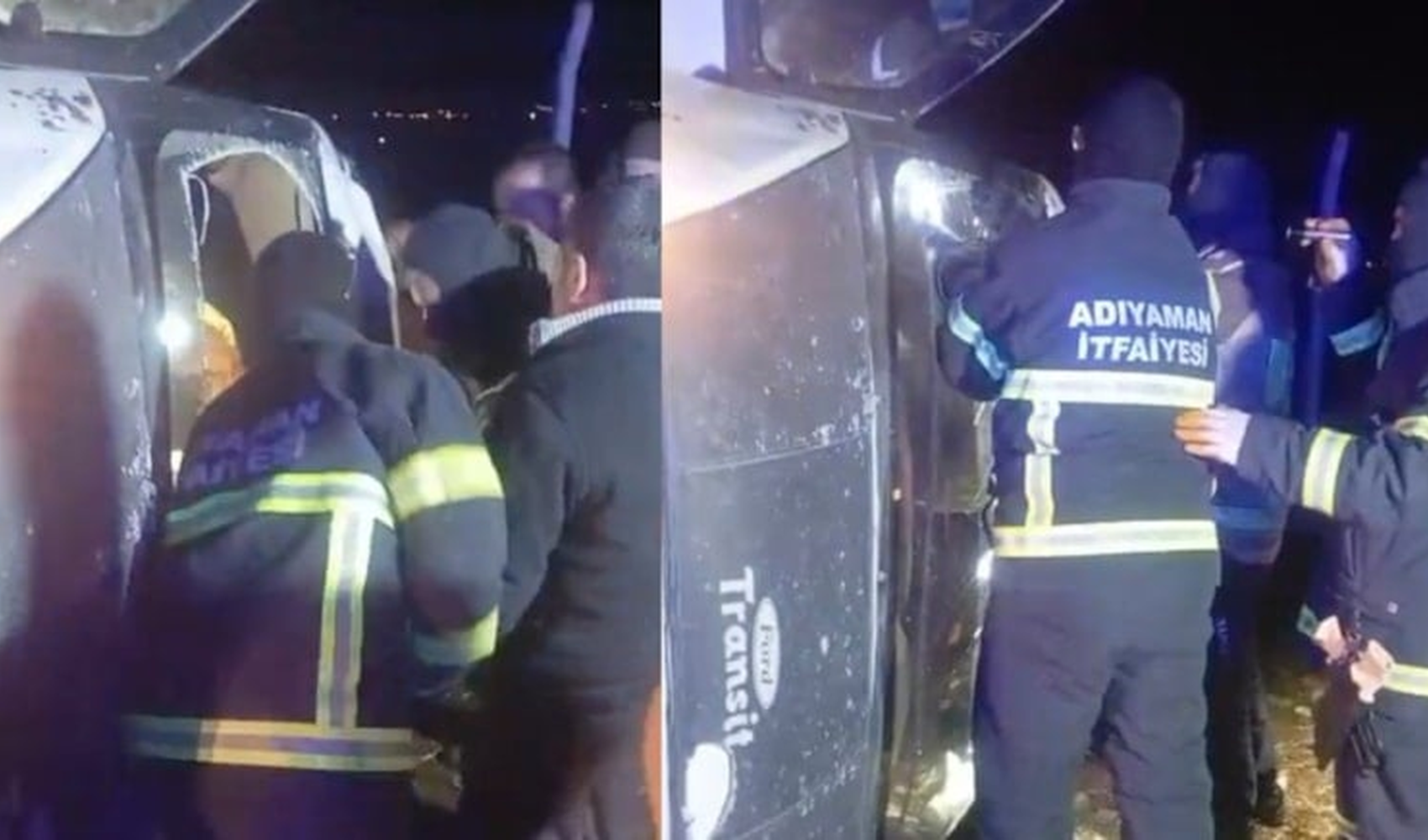 Adıyaman'da minibüs faciası